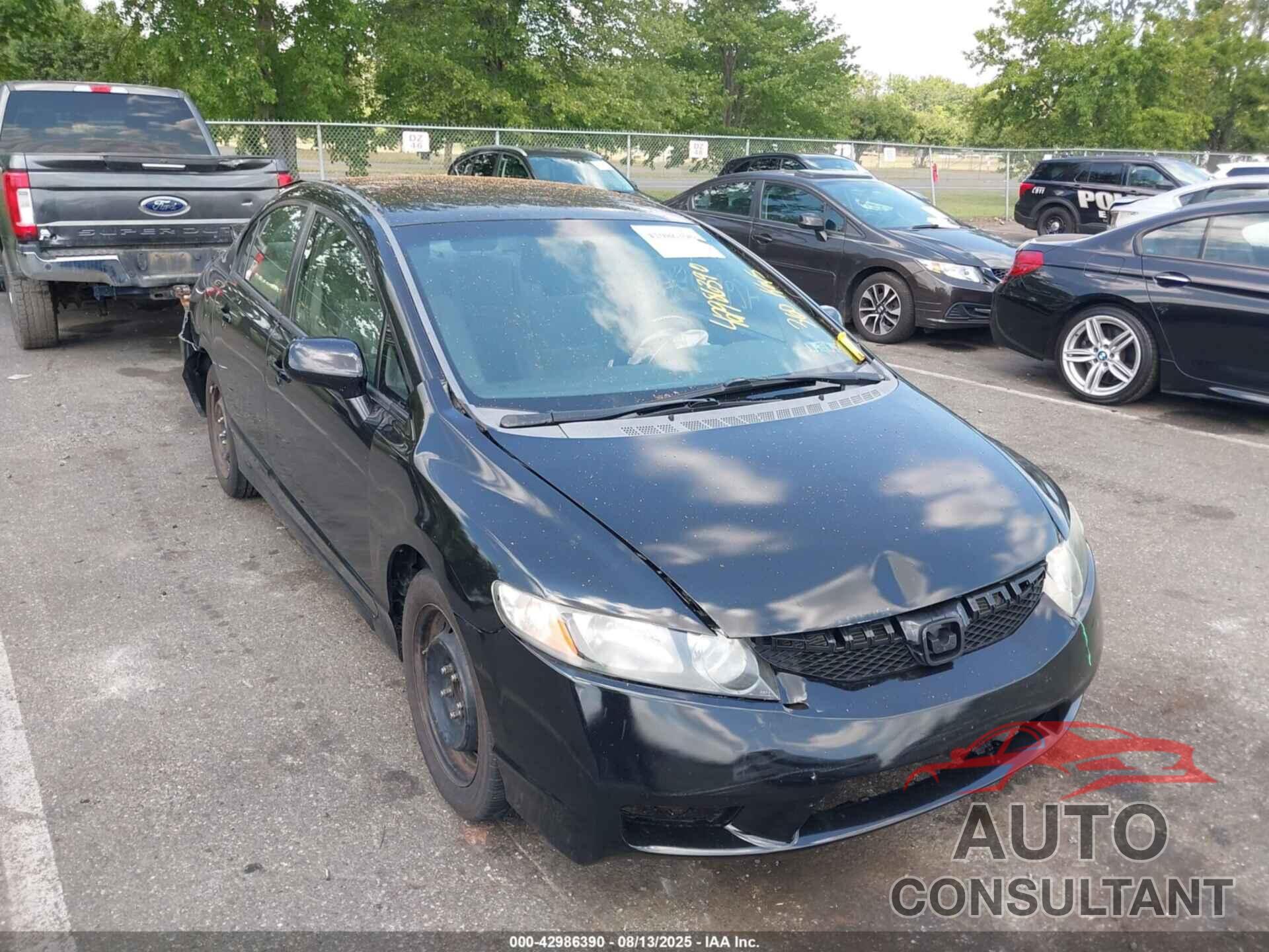 HONDA CIVIC 2009 - 2HGFA165X9H362265