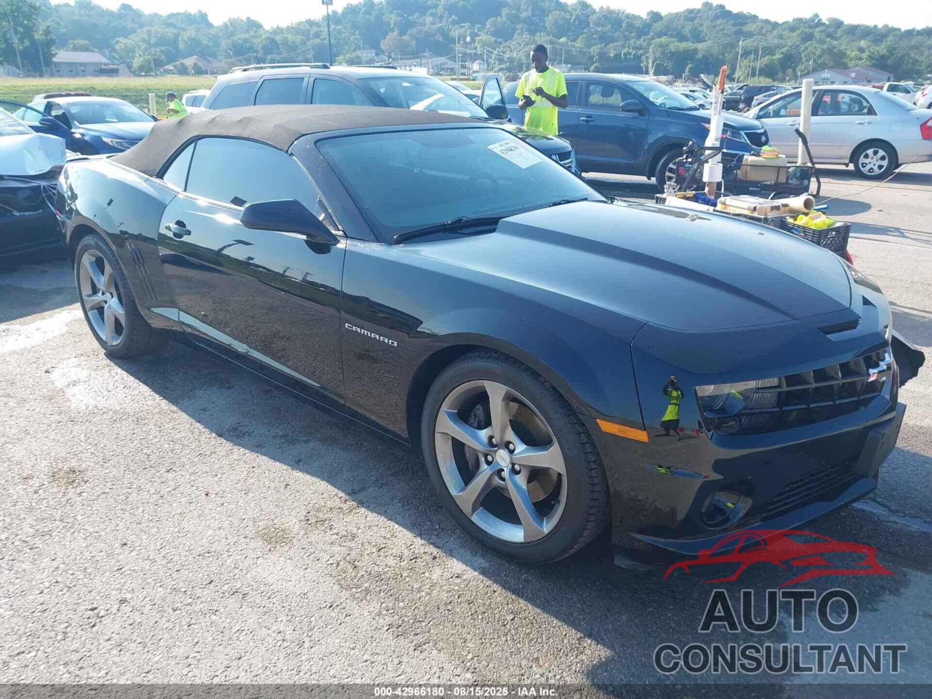 CHEVROLET CAMARO 2013 - 2G1FK3DJ7D9216702