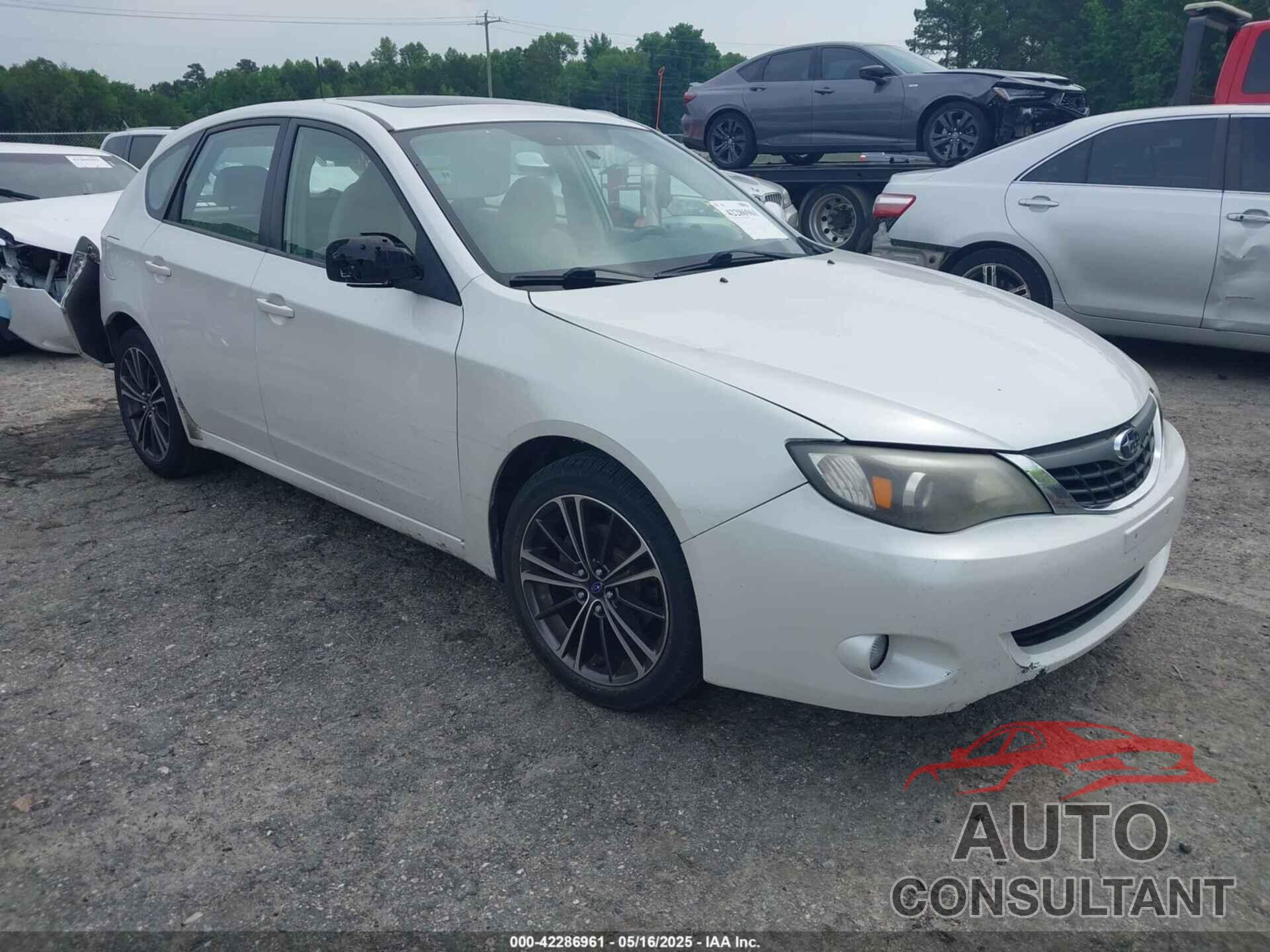 SUBARU IMPREZA 2009 - JF1GH60669H809604