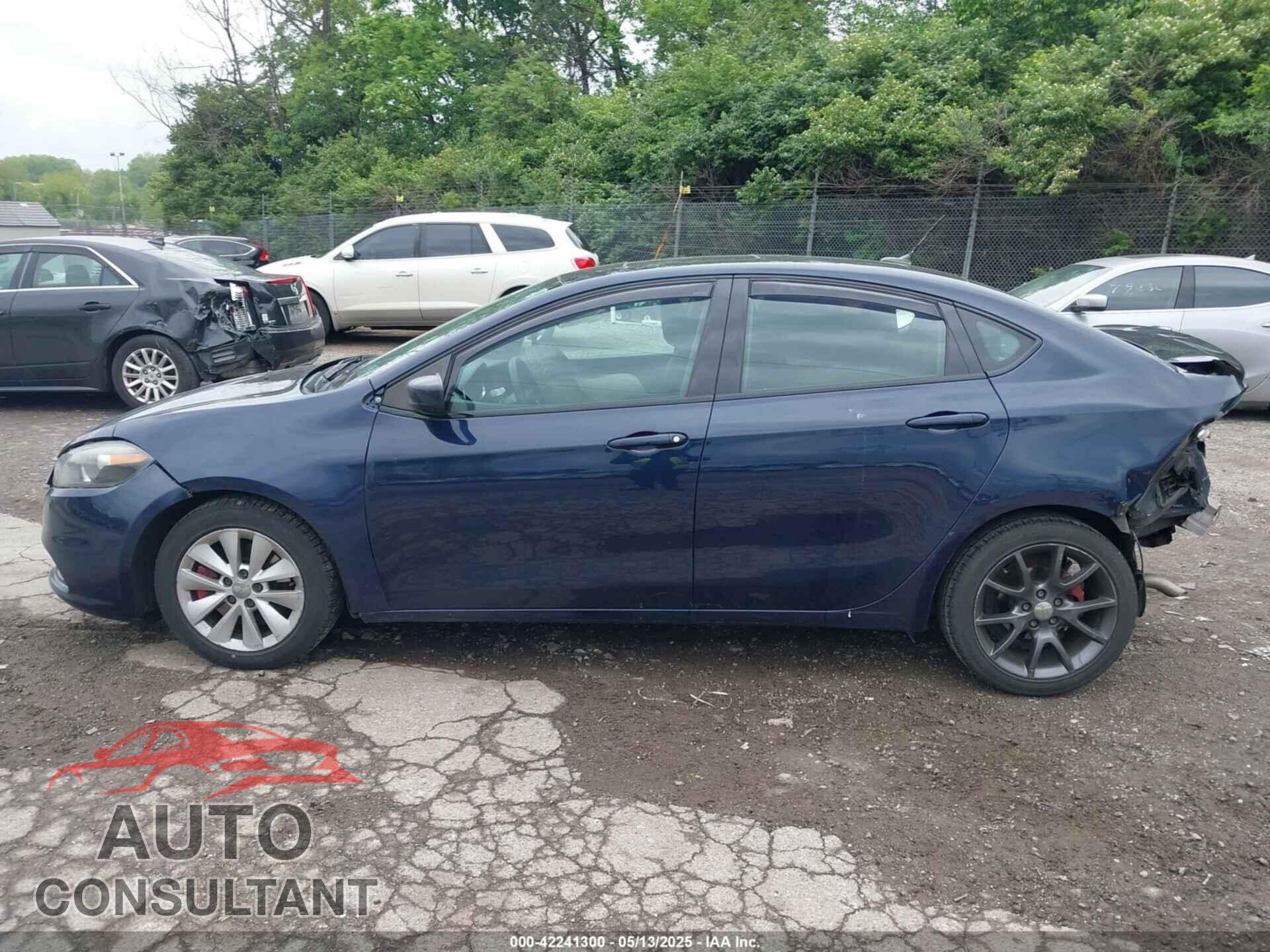 DODGE DART 2014 - 1C3CDFBB7ED725358