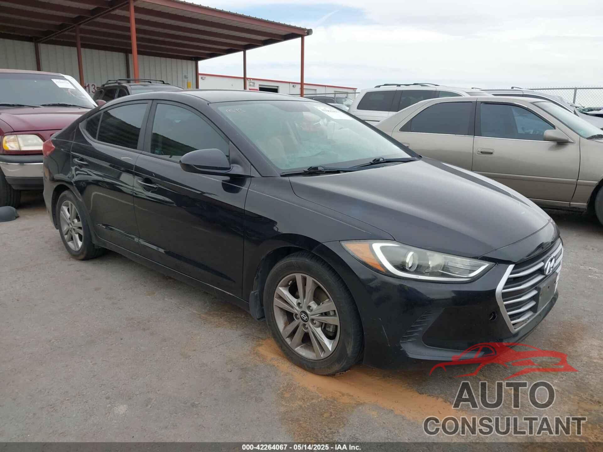HYUNDAI ELANTRA 2017 - KMHD84LF7HU173242