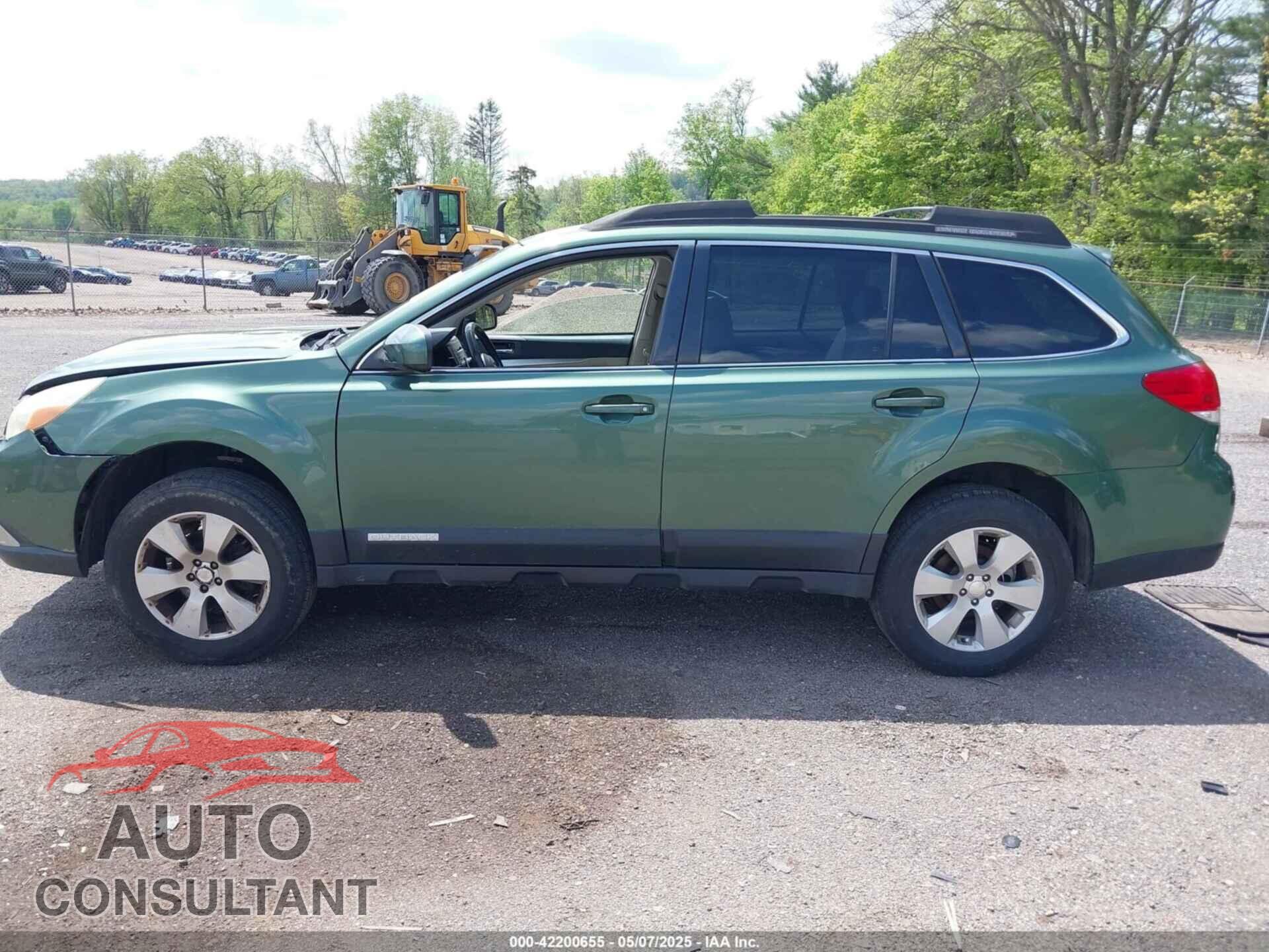 SUBARU OUTBACK 2011 - 4S4BRCCC9B3398358