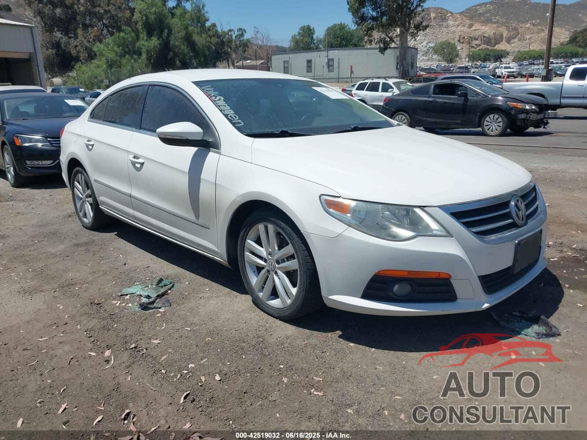VOLKSWAGEN CC 2010 - WVWML7AN2AE513377