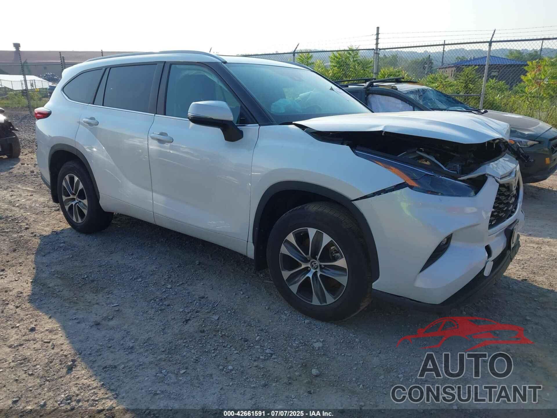 TOYOTA HIGHLANDER 2023 - 5TDKDRAH8PS047628