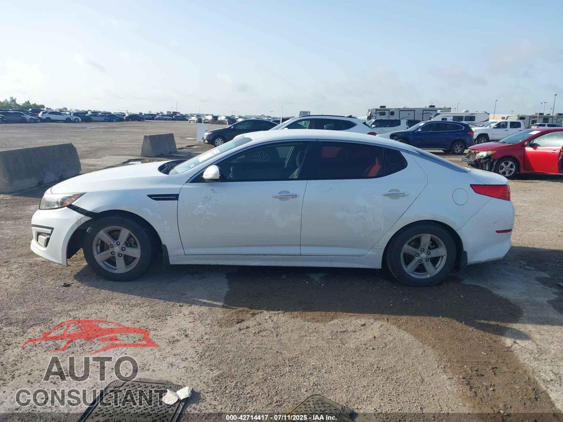 KIA OPTIMA 2015 - KNAGM4A79F5661671