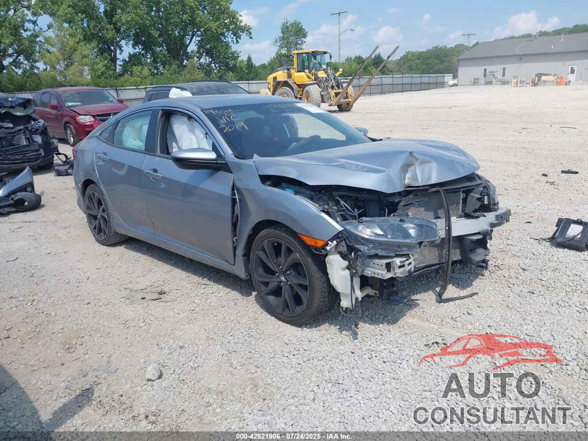HONDA CIVIC 2019 - 19XFC2F86KE024467