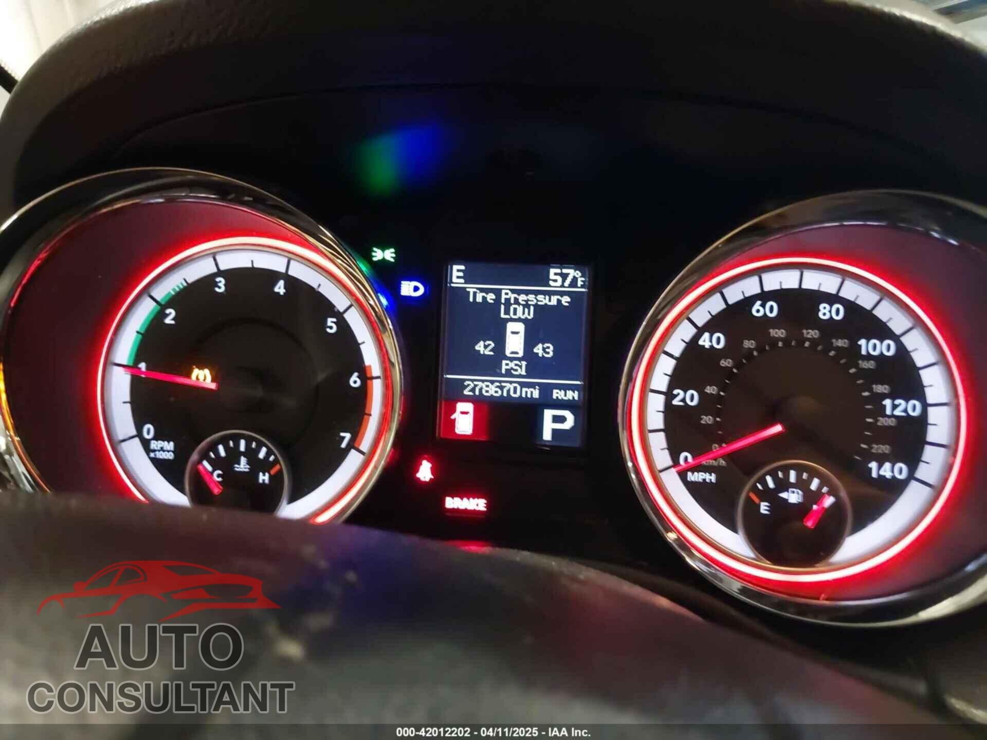 DODGE DURANGO 2012 - 1C4SDJCT2CC169951