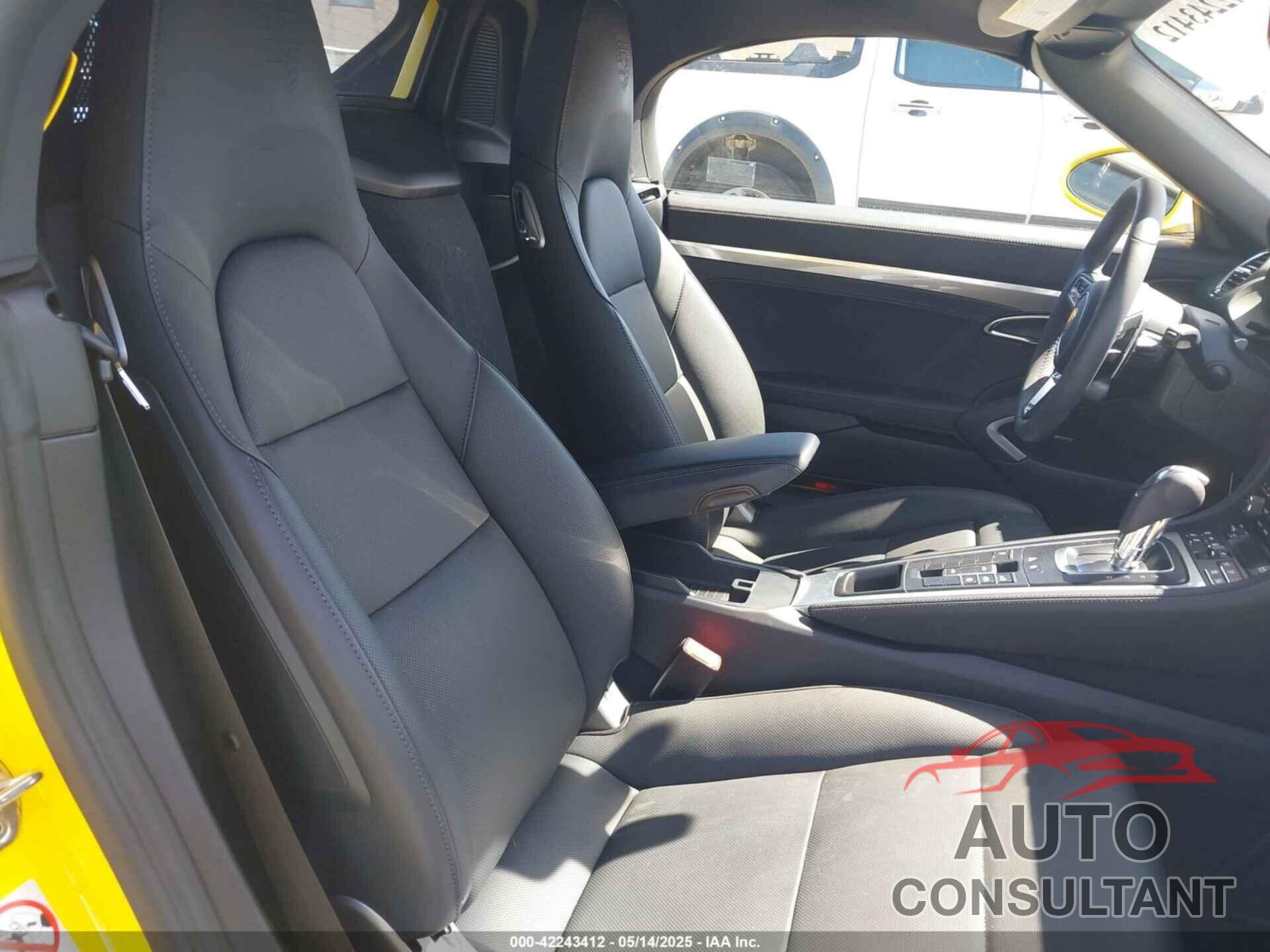 PORSCHE 718 BOXSTER 2025 - WP0CA2A84SK212207