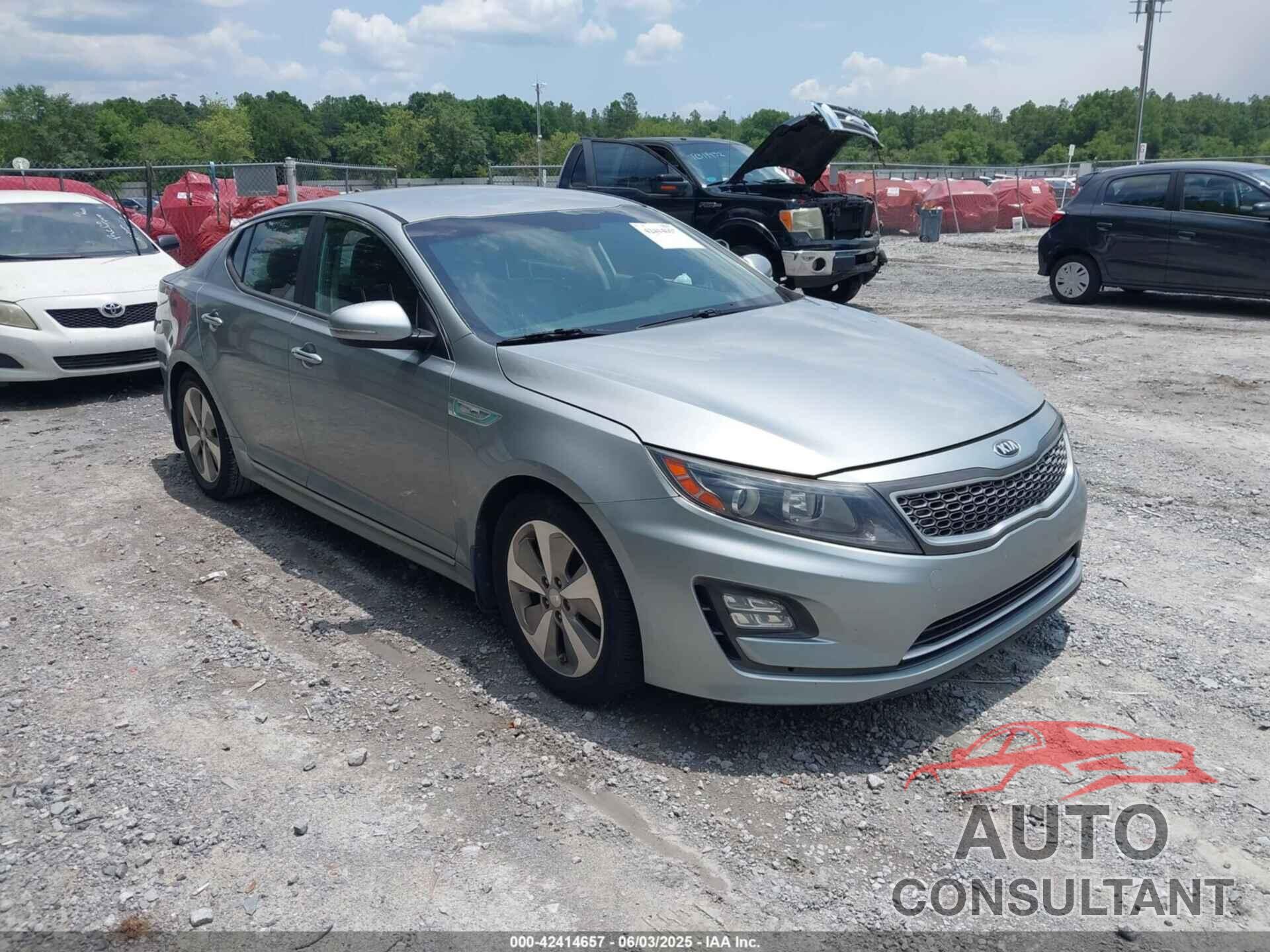 KIA OPTIMA HYBRID 2015 - KNAGN4AD8F5091536