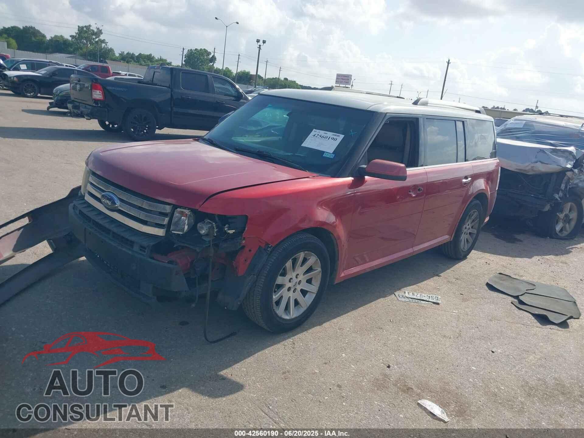 FORD FLEX 2009 - 2FMDK52C49BA38998