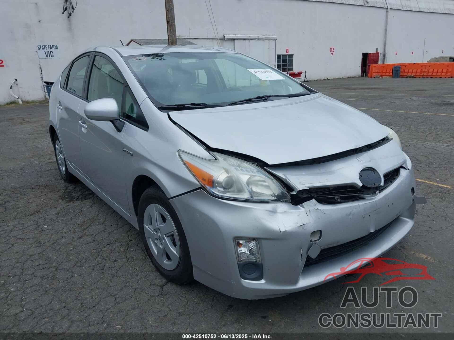 TOYOTA PRIUS 2010 - JTDKN3DU3A0087922