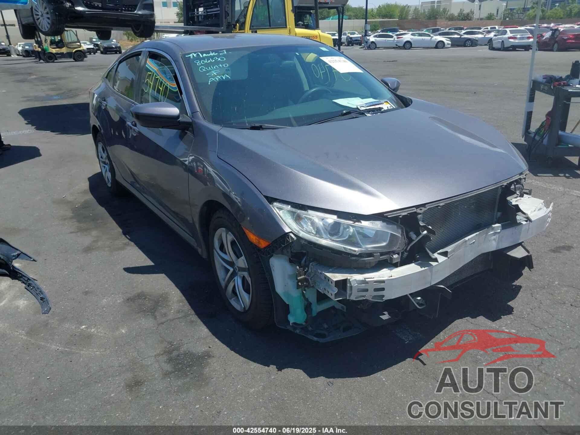 HONDA CIVIC 2017 - 19XFC2F5XHE220555
