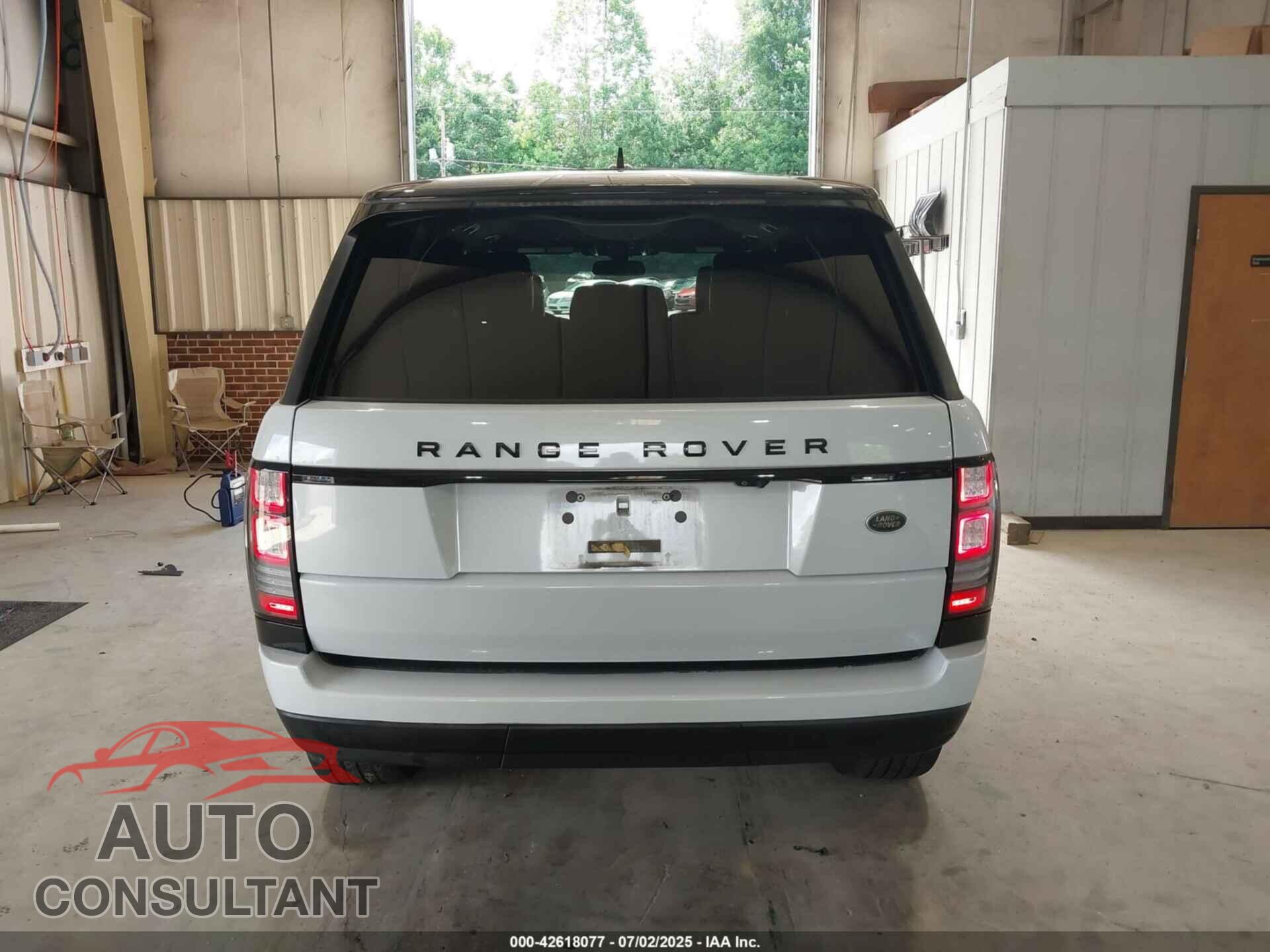 LAND ROVER RANGE ROVER 2016 - SALGS2KF7GA249348