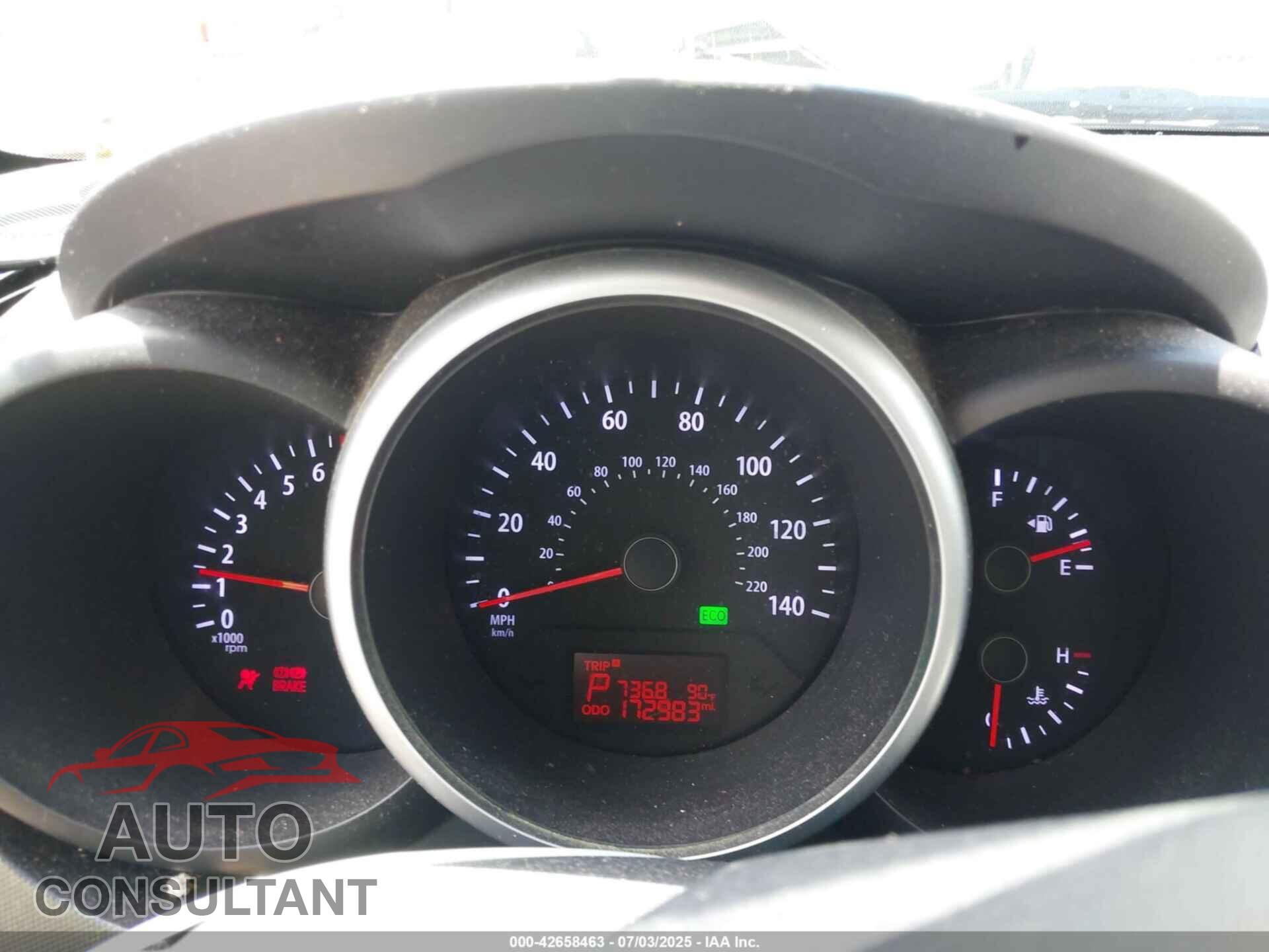 KIA SOUL 2013 - KNDJT2A60D7518889