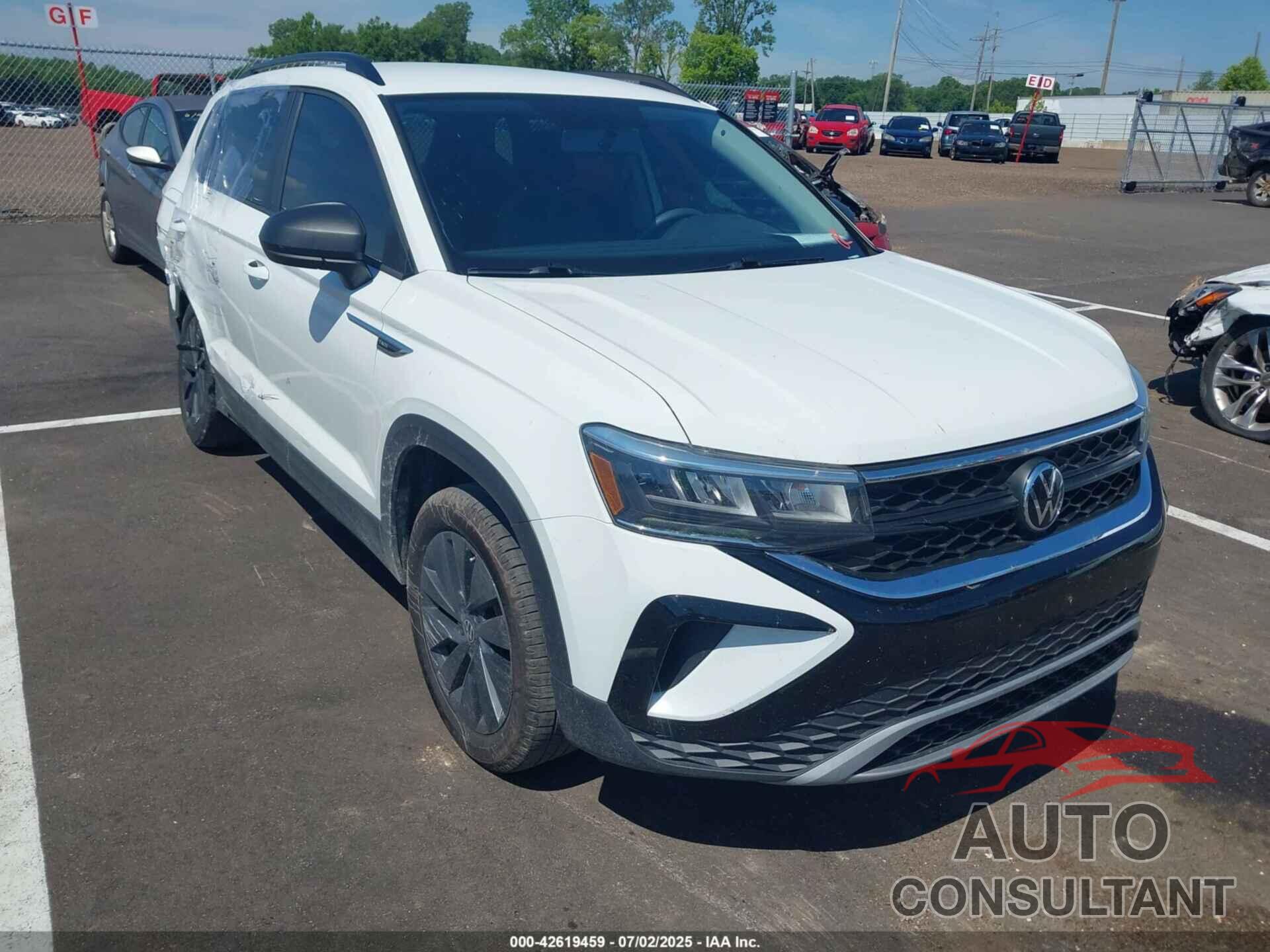 VOLKSWAGEN TAOS 2022 - 3VVCX7B22NM016061