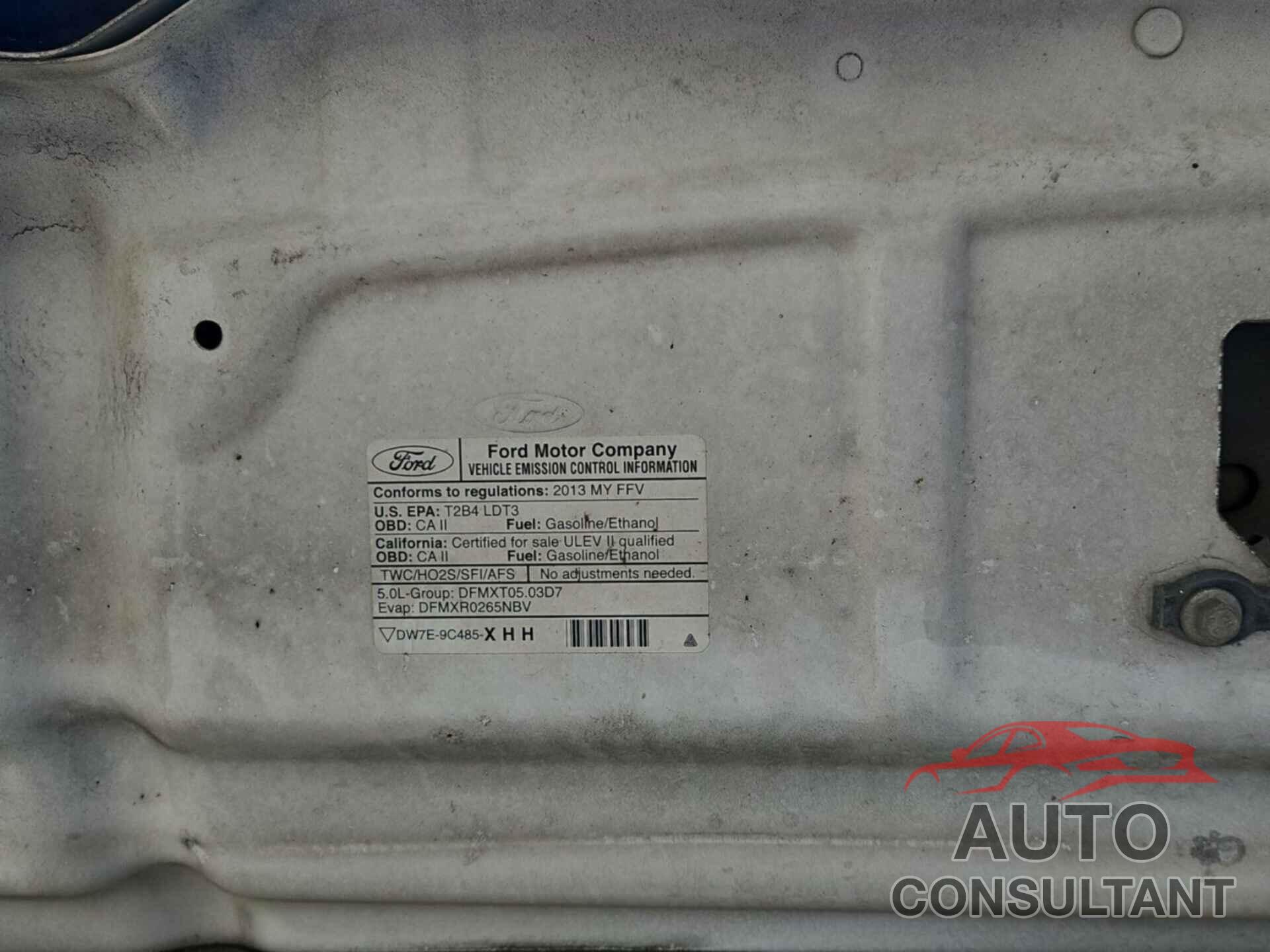 FORD F150 2013 - 1FTFX1EF2DKD26966