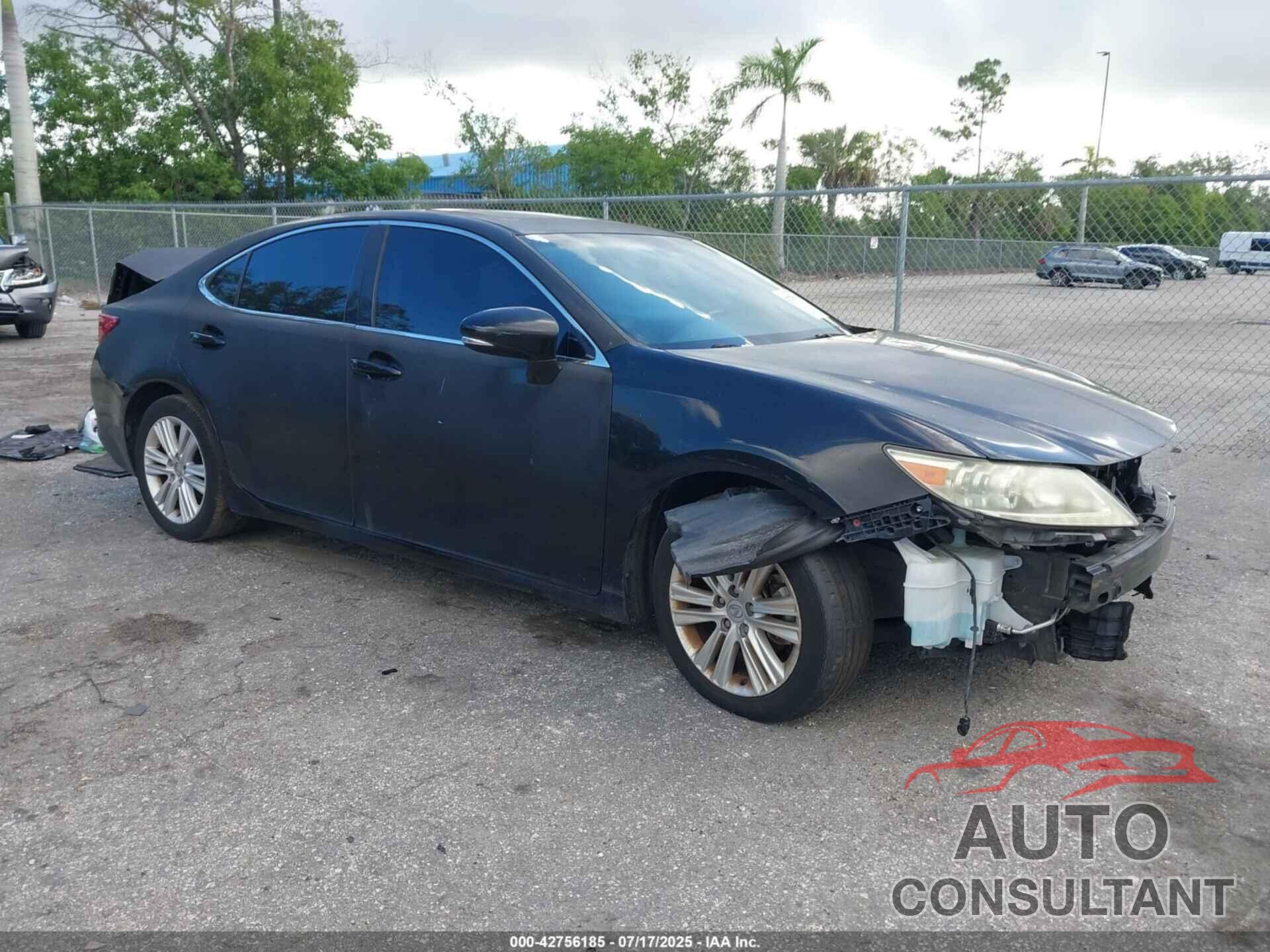 LEXUS ES 2013 - JTHBK1GG4D2034169