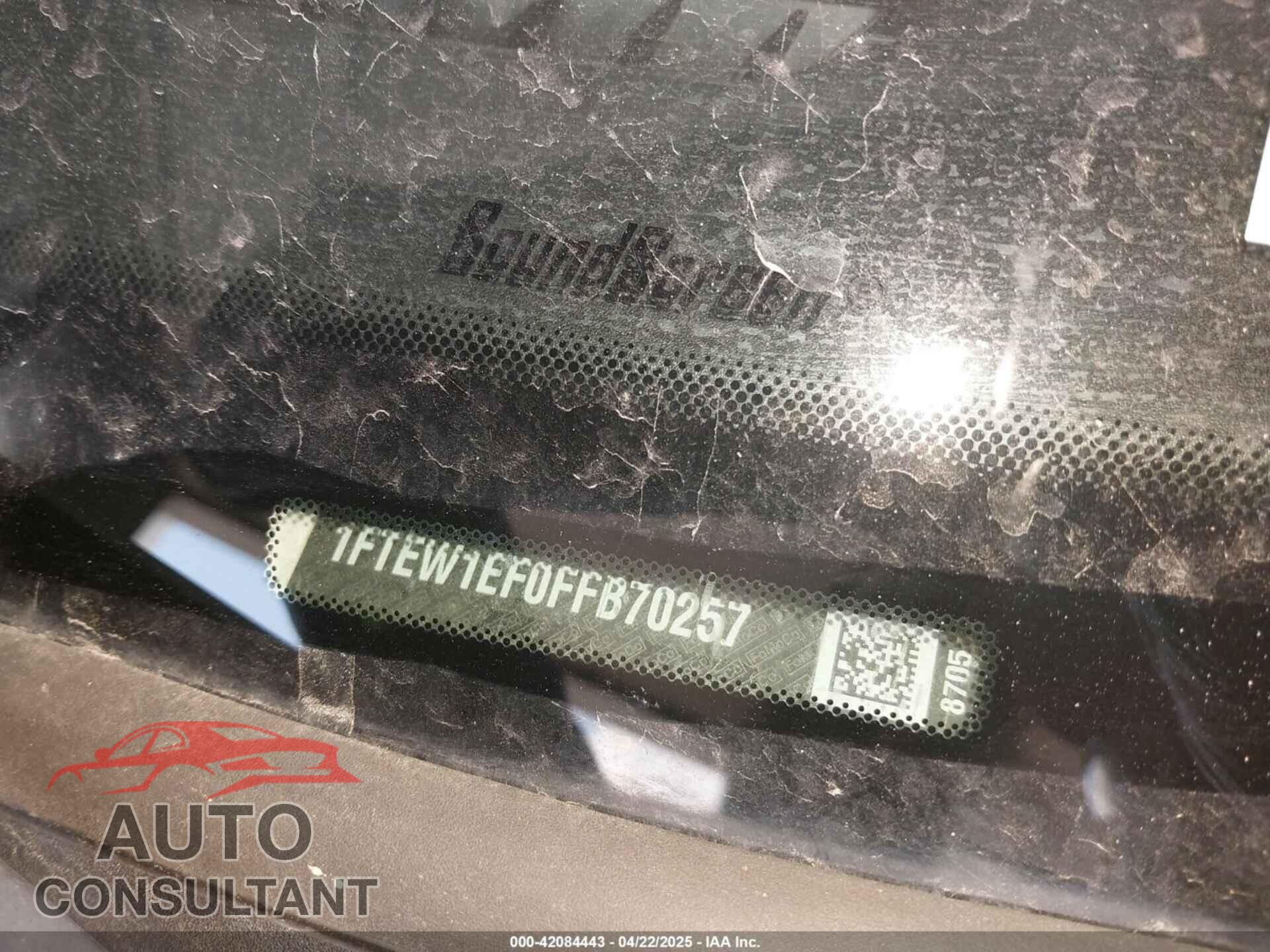 FORD F-150 2015 - 1FTEW1EF0FFB70257