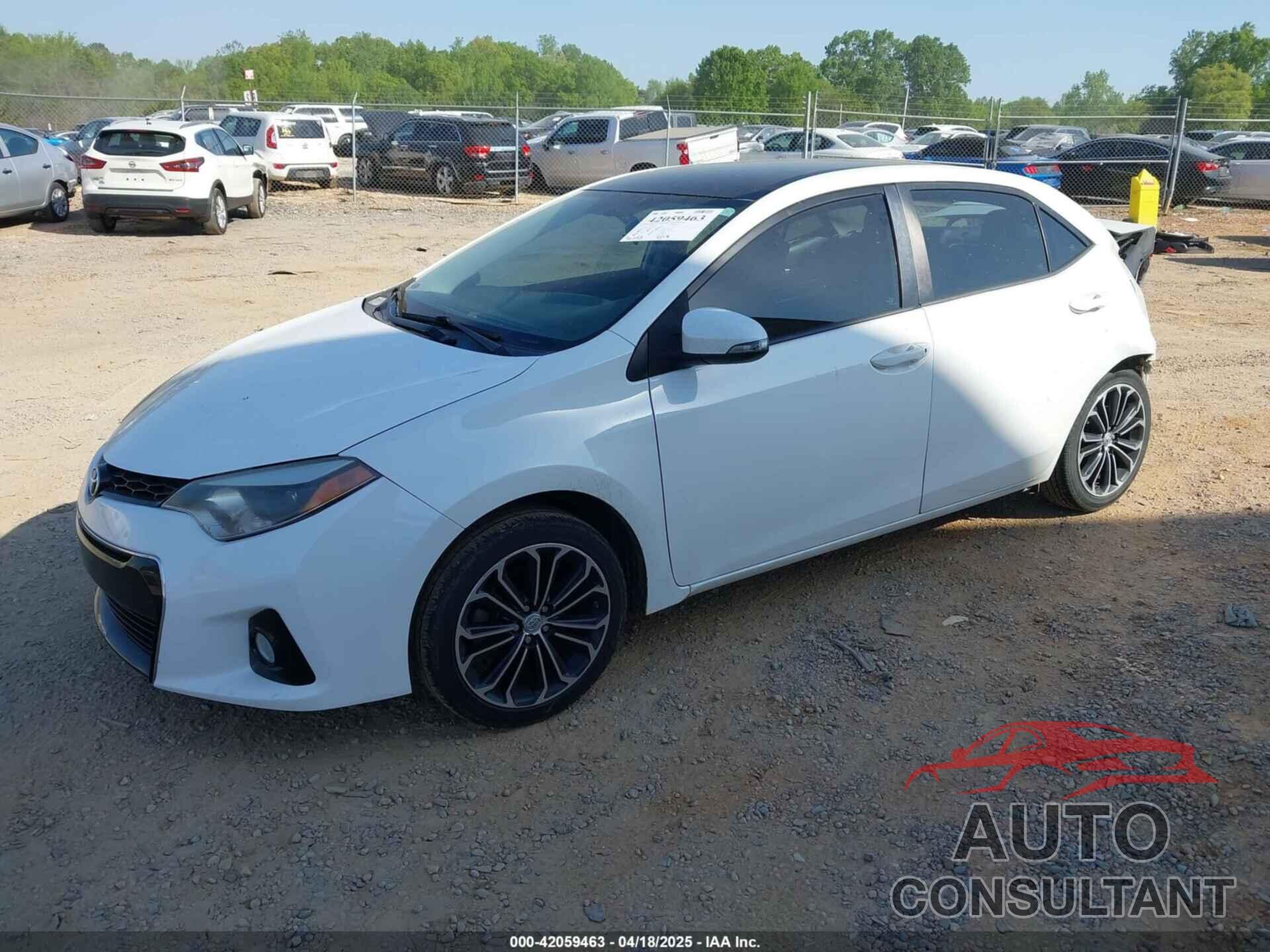 TOYOTA COROLLA 2015 - 5YFBURHE4FP278884