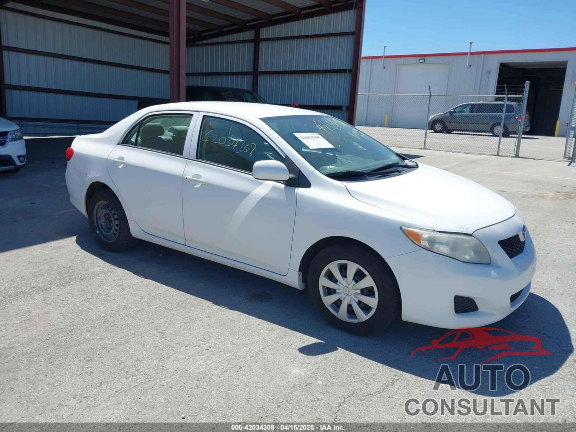 TOYOTA COROLLA 2010 - 2T1BU4EE2AC337074