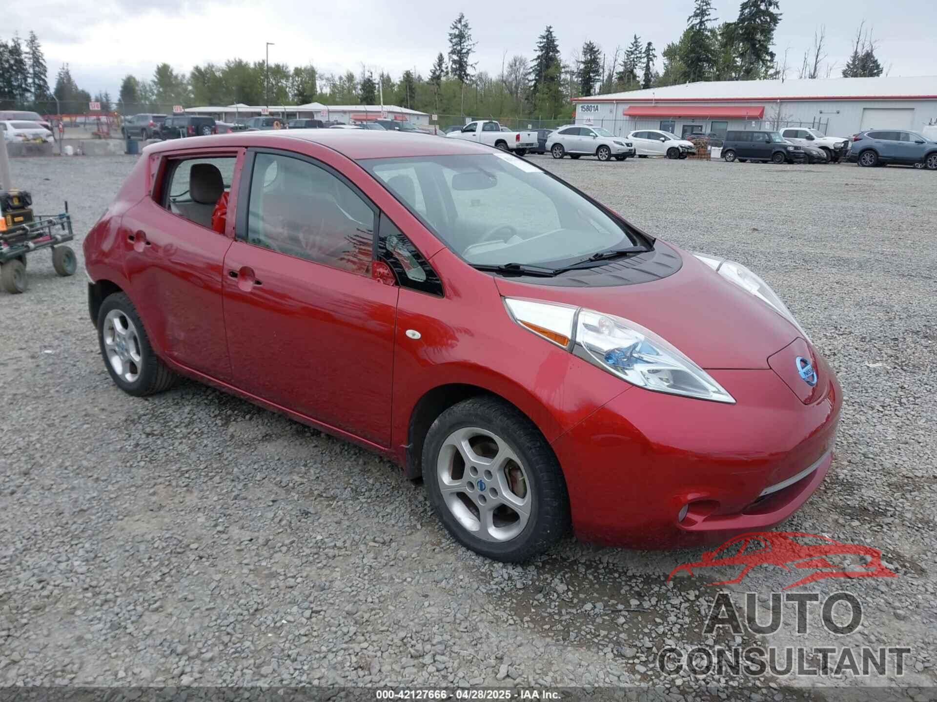 NISSAN LEAF 2012 - JN1AZ0CP7CT026409