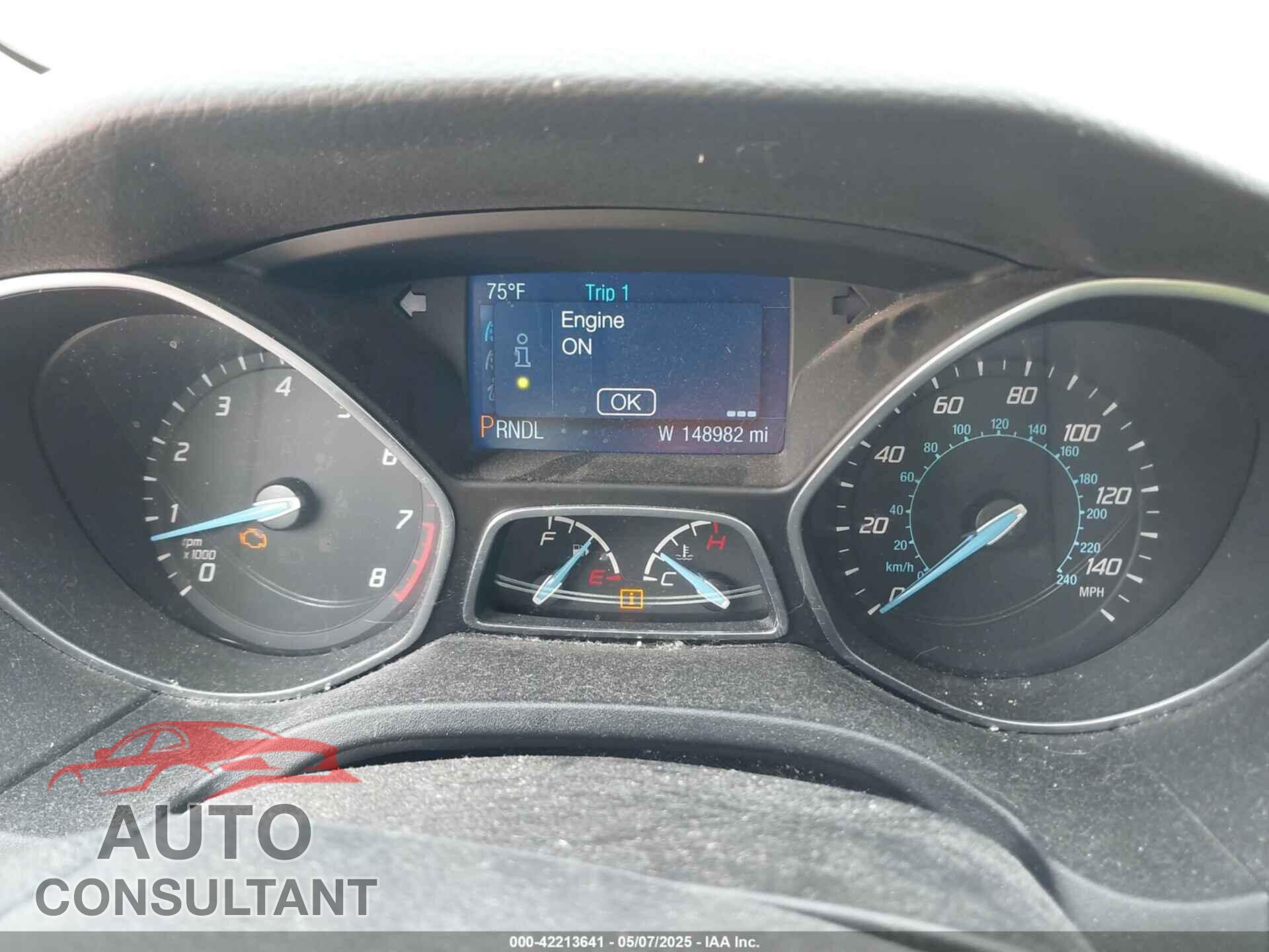 FORD FOCUS 2014 - 1FADP3F26EL454790