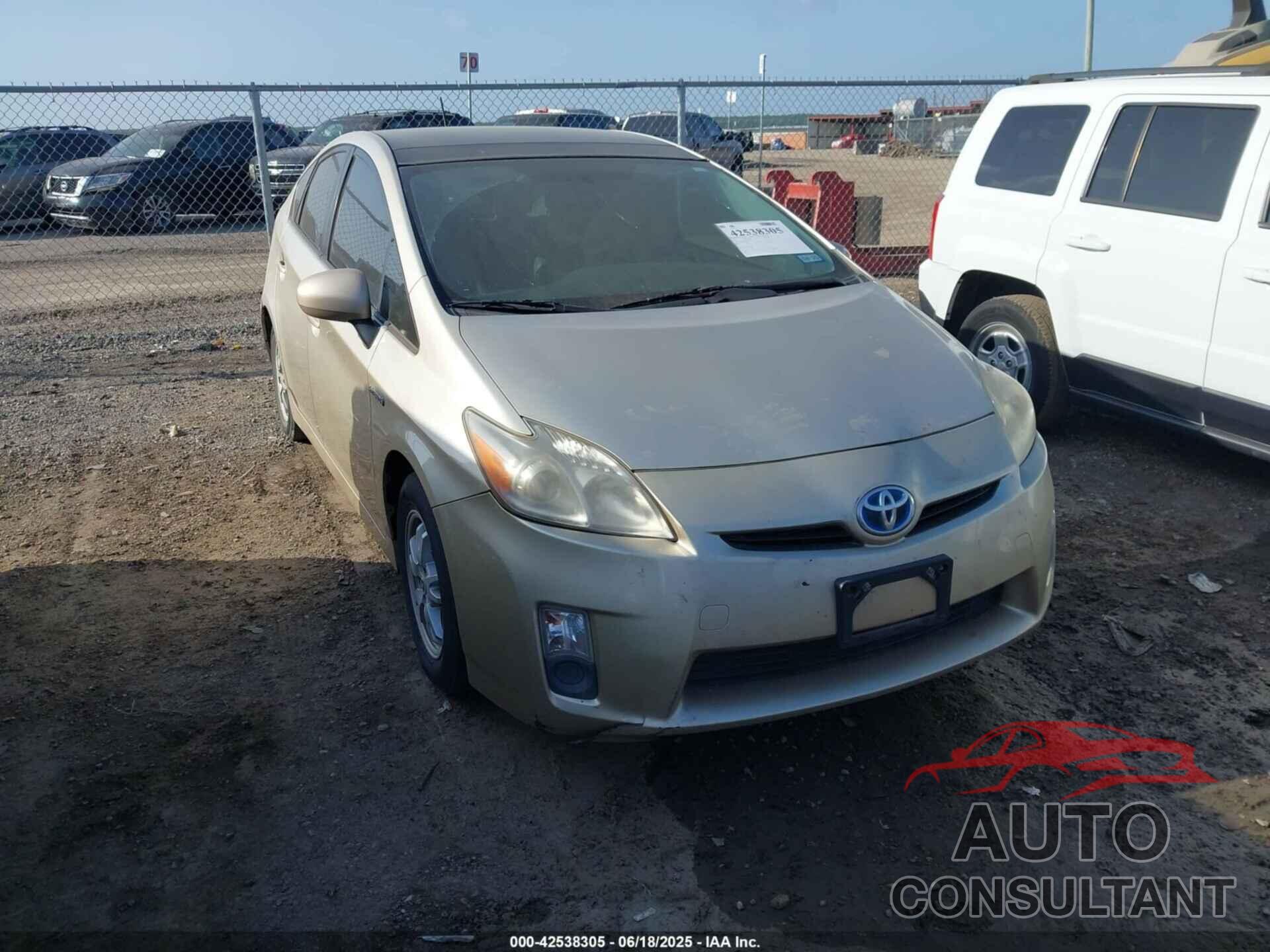 TOYOTA PRIUS 2010 - JTDKN3DU7A0127533