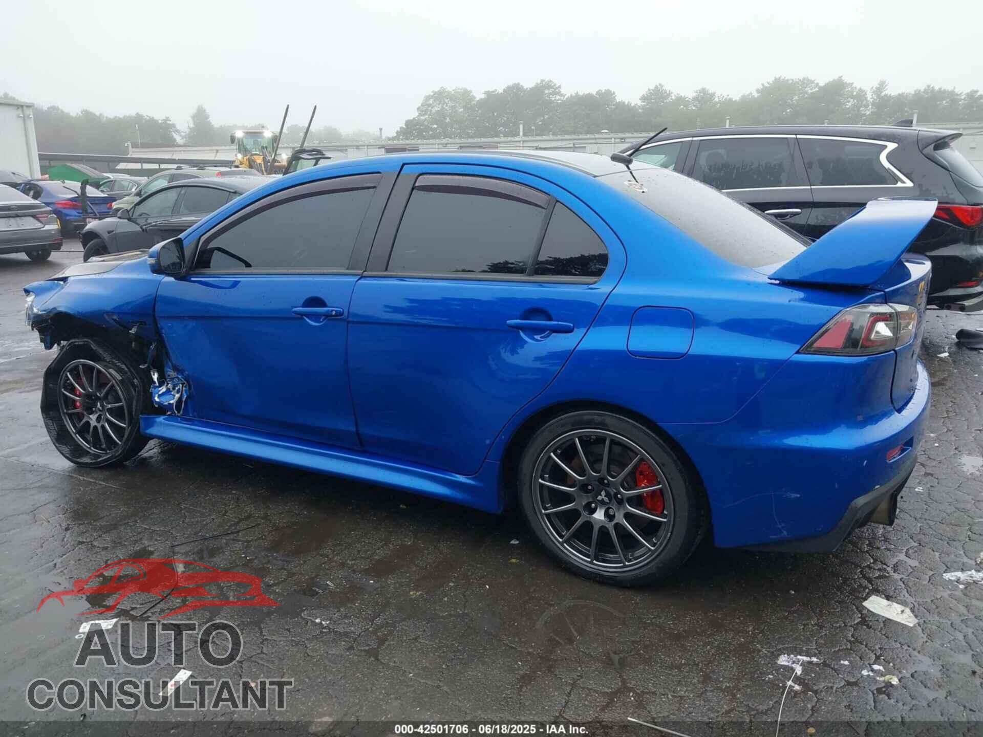 MITSUBISHI LANCER EVOLUTION 2015 - JA32W7FV2FU028160