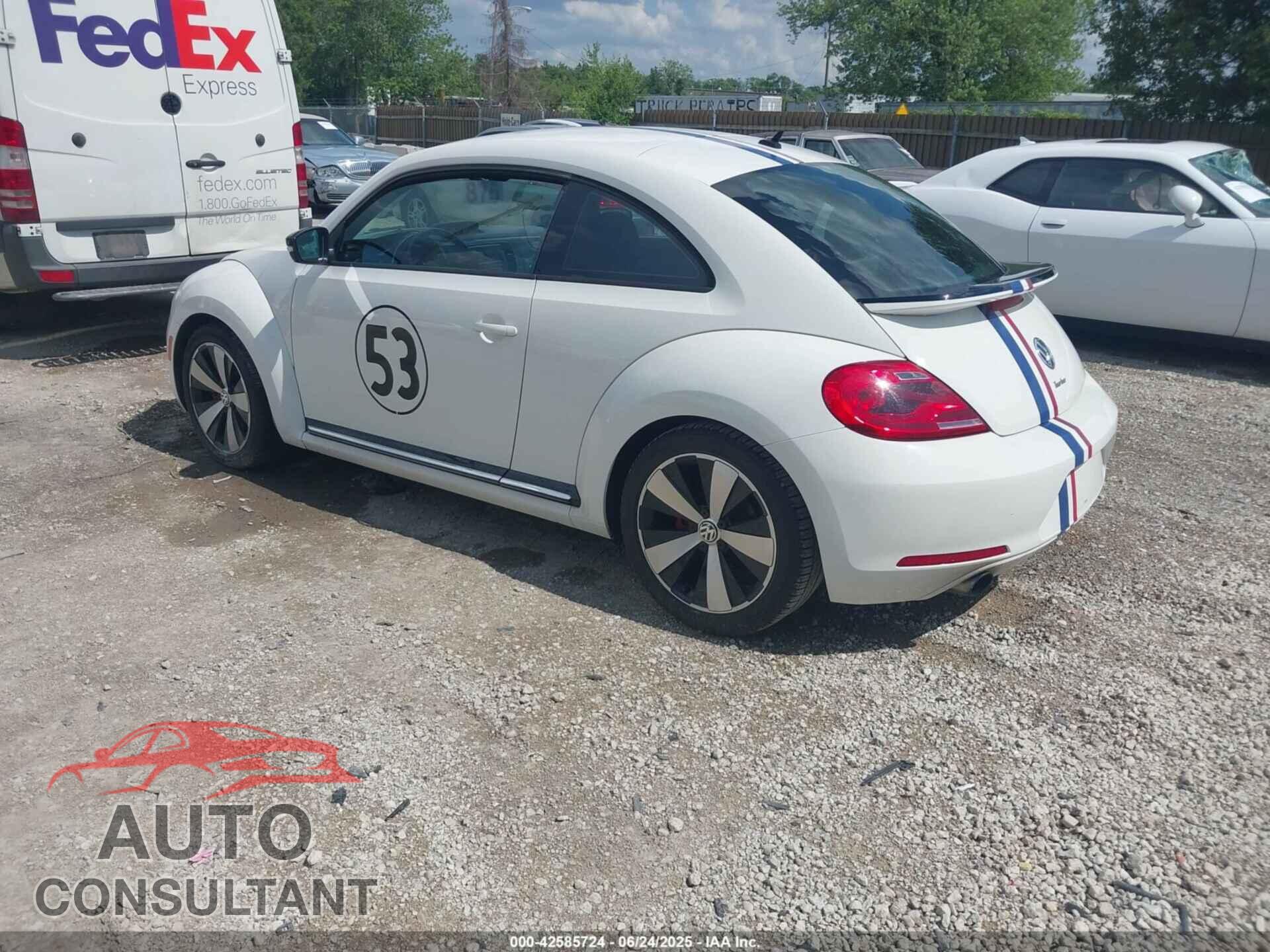 VOLKSWAGEN BEETLE 2012 - 3VW4A7AT2CM634487