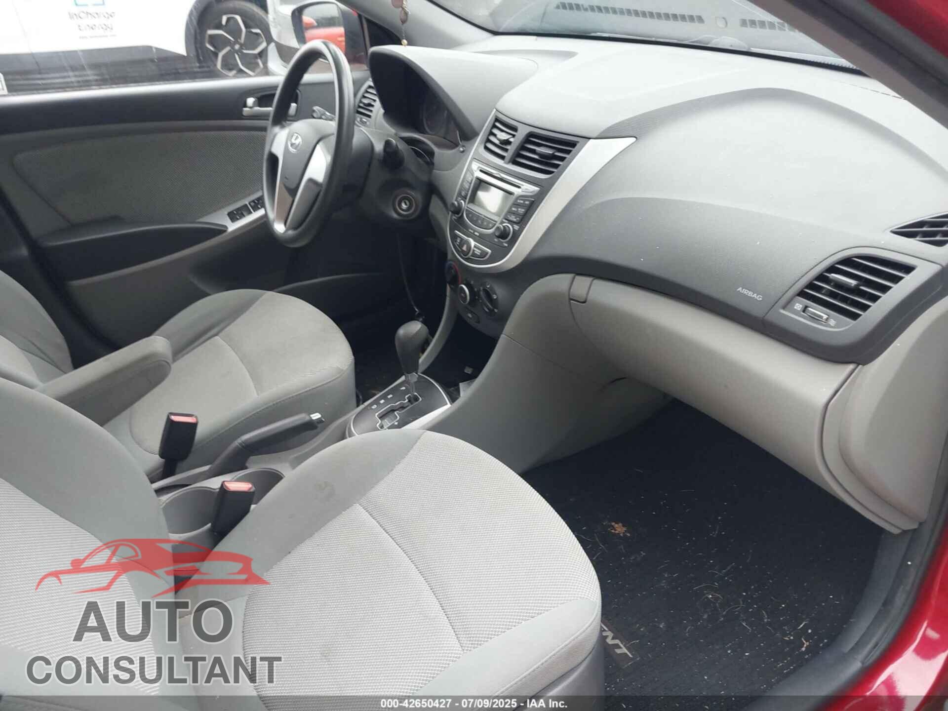 HYUNDAI ACCENT 2013 - KMHCT4AE6DU405747