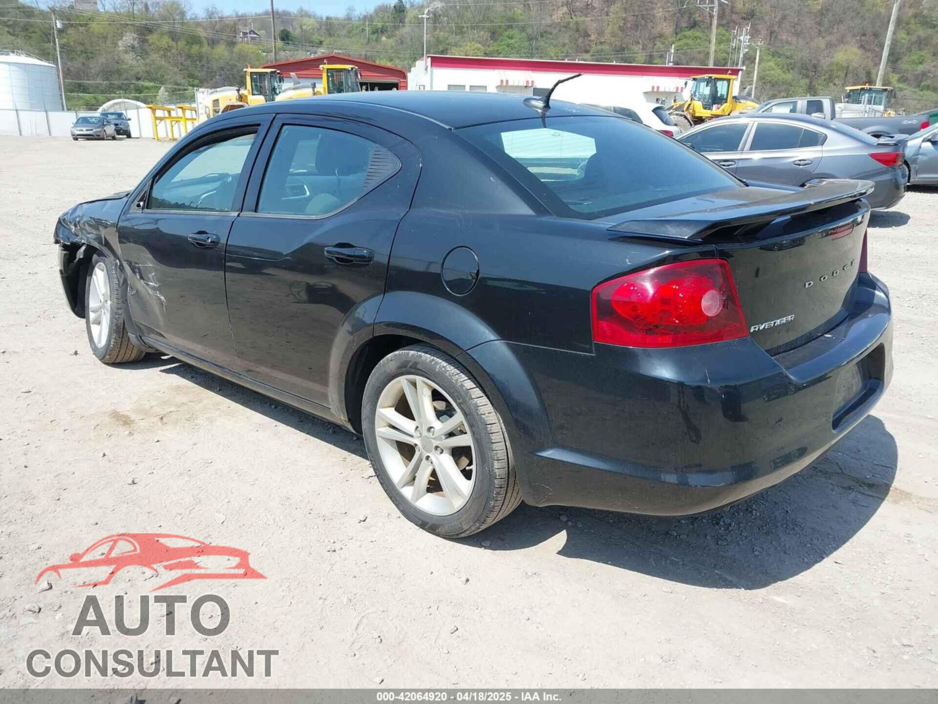 DODGE AVENGER 2013 - 1C3CDZAG3DN509000