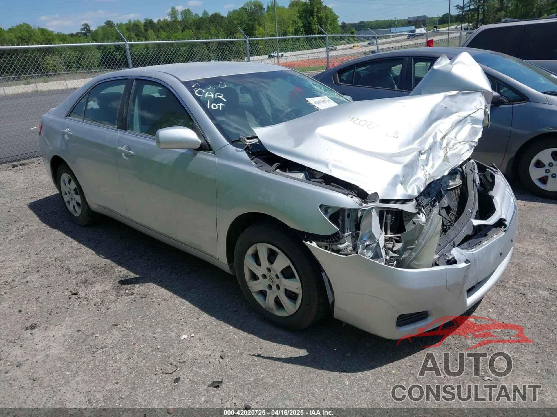 TOYOTA CAMRY 2010 - 4T1BF3EK5AU018258