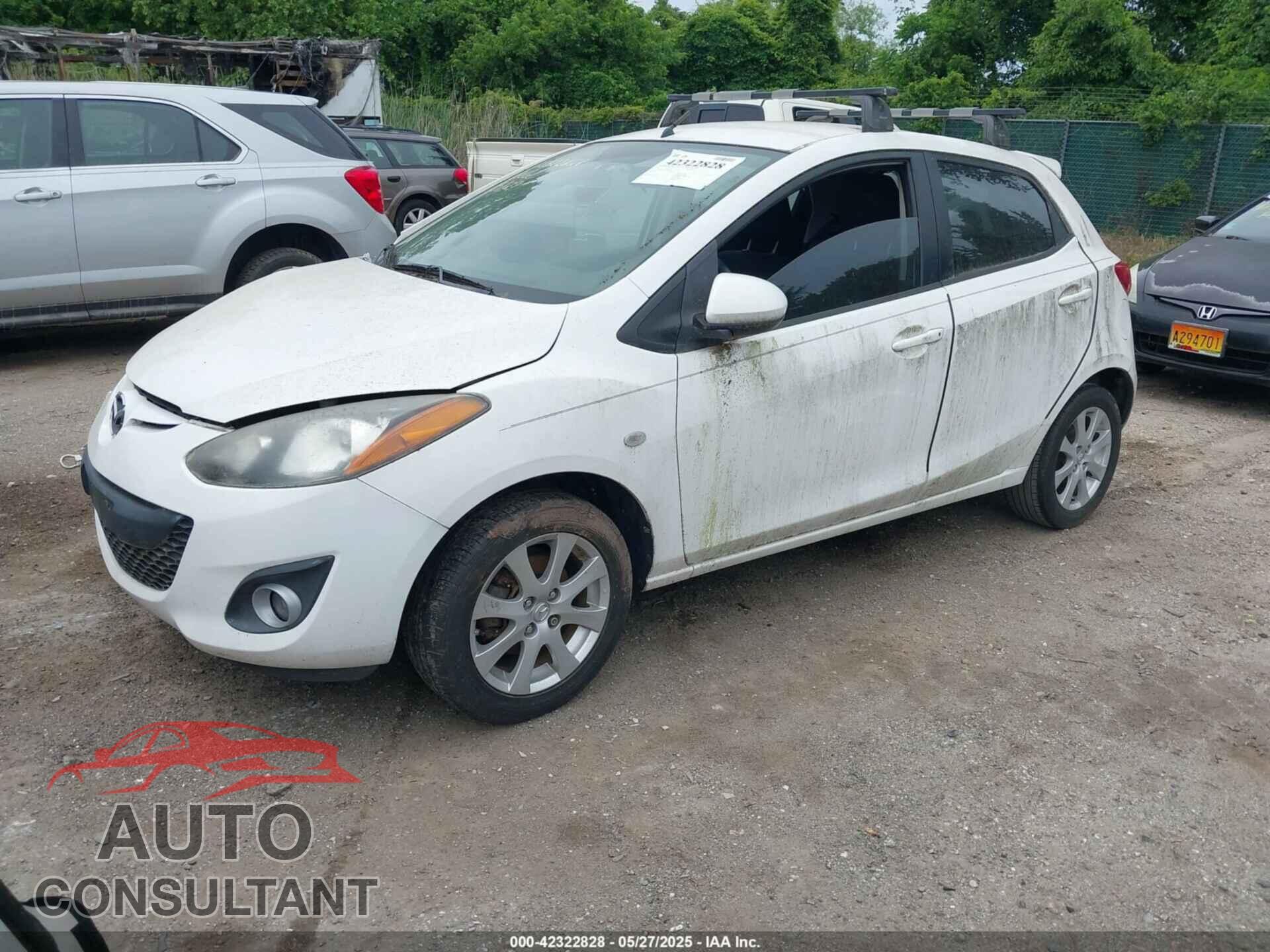 MAZDA MAZDA2 2012 - JM1DE1LZ3C0151938