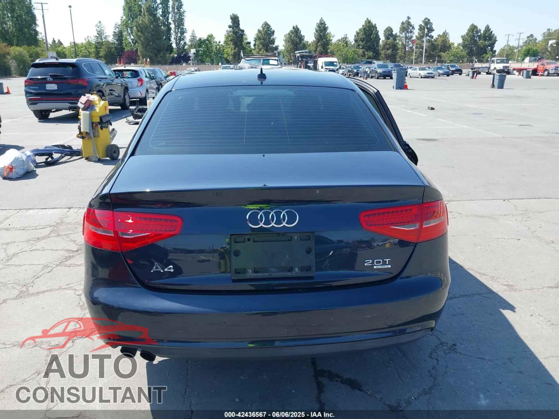 AUDI A4 2013 - WAUBFAFL0DN045931