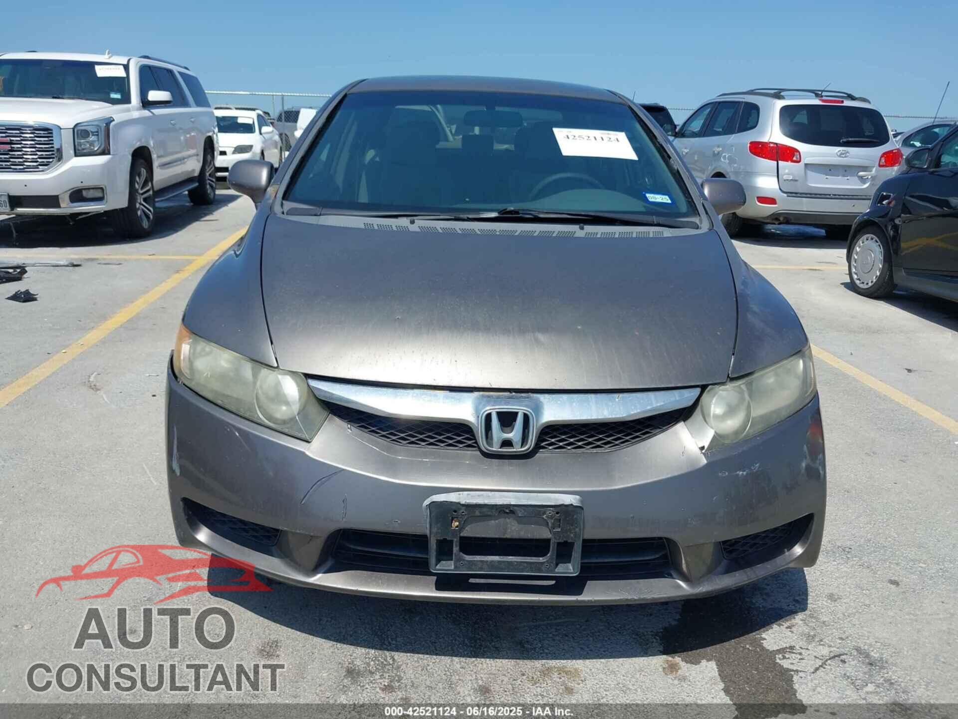 HONDA CIVIC 2009 - 19XFA16599E018159
