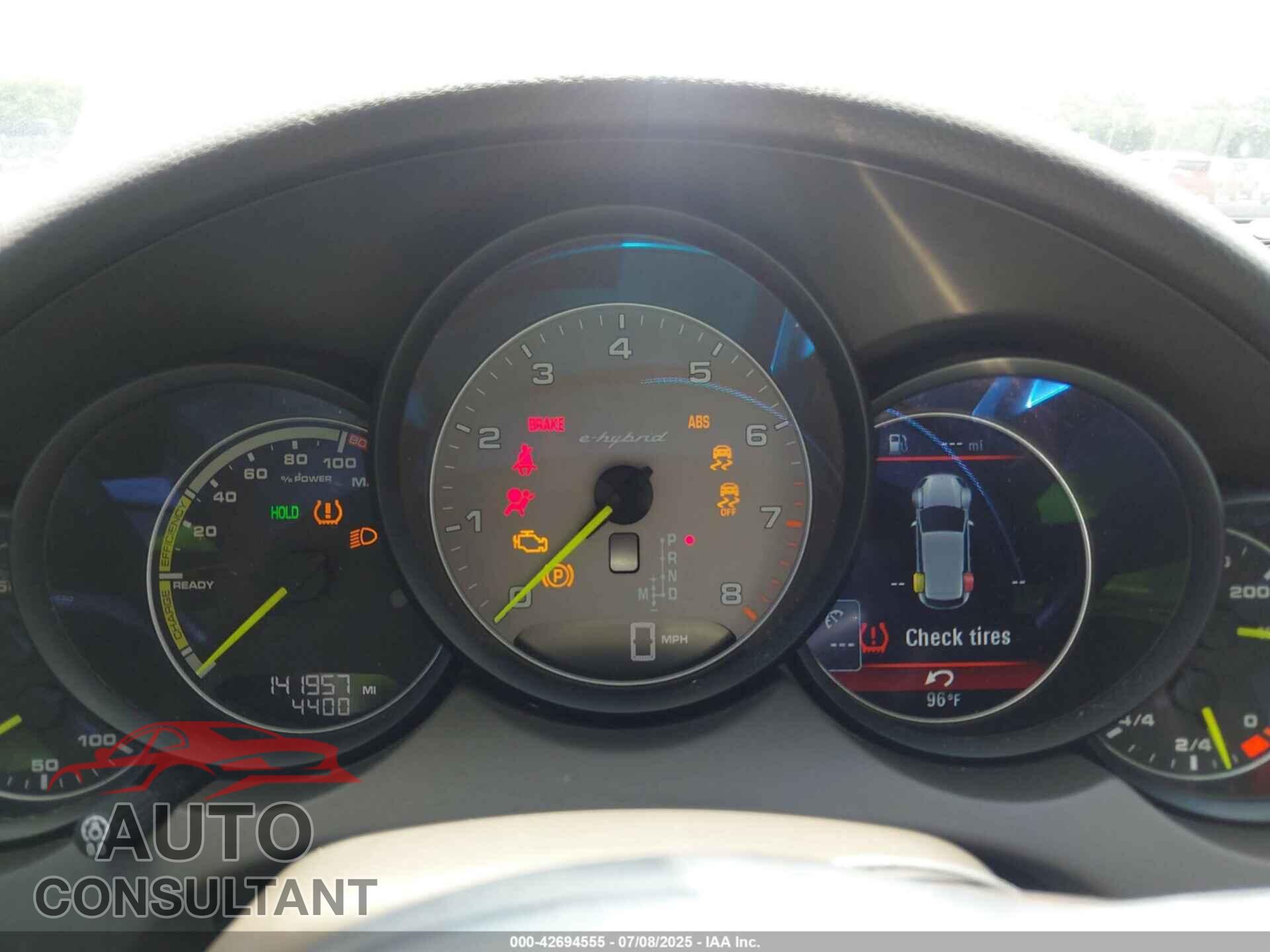 PORSCHE CAYENNE E-HYBRID 2016 - WP1AE2A25GLA63698