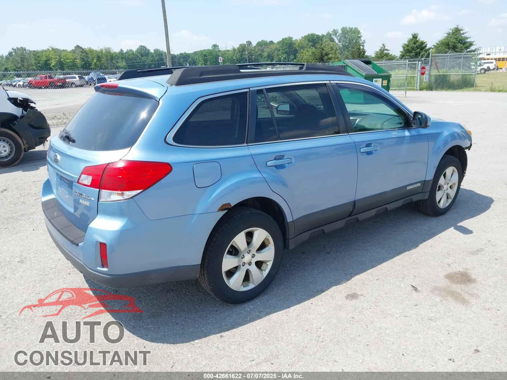 SUBARU OUTBACK 2011 - 4S4BRBCC9B3360266