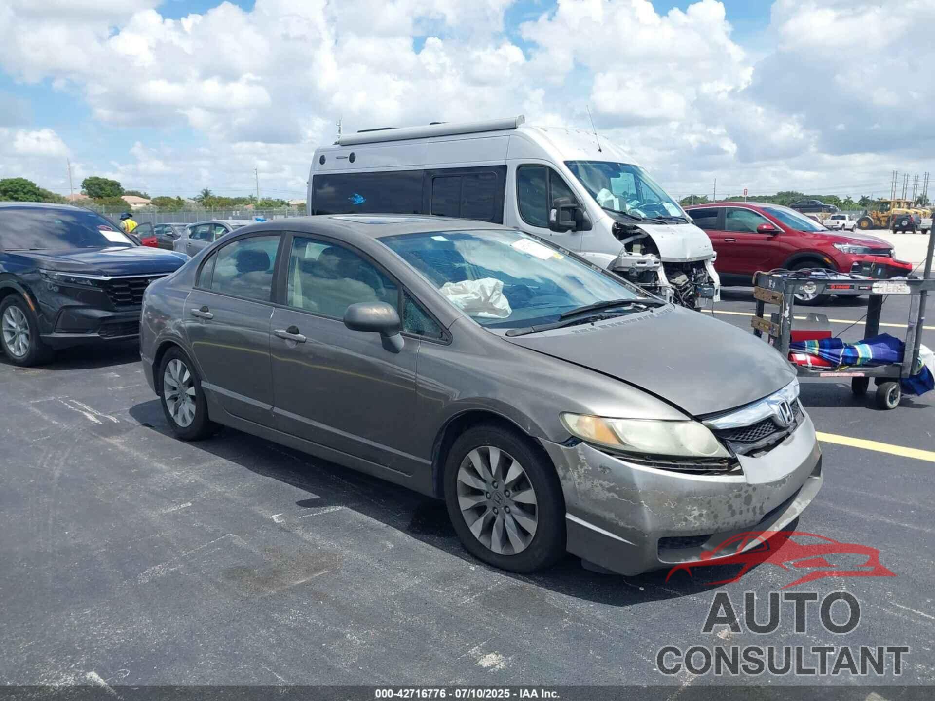 HONDA CIVIC 2009 - 19XFA169X9E023258
