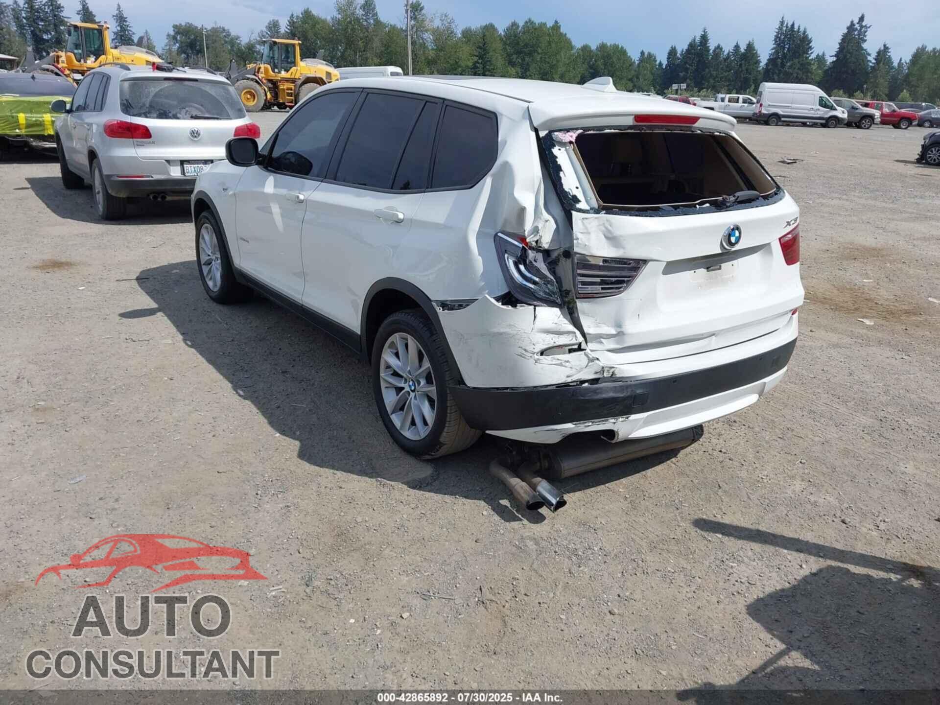 BMW X3 2013 - 5UXWX9C5XD0D05207