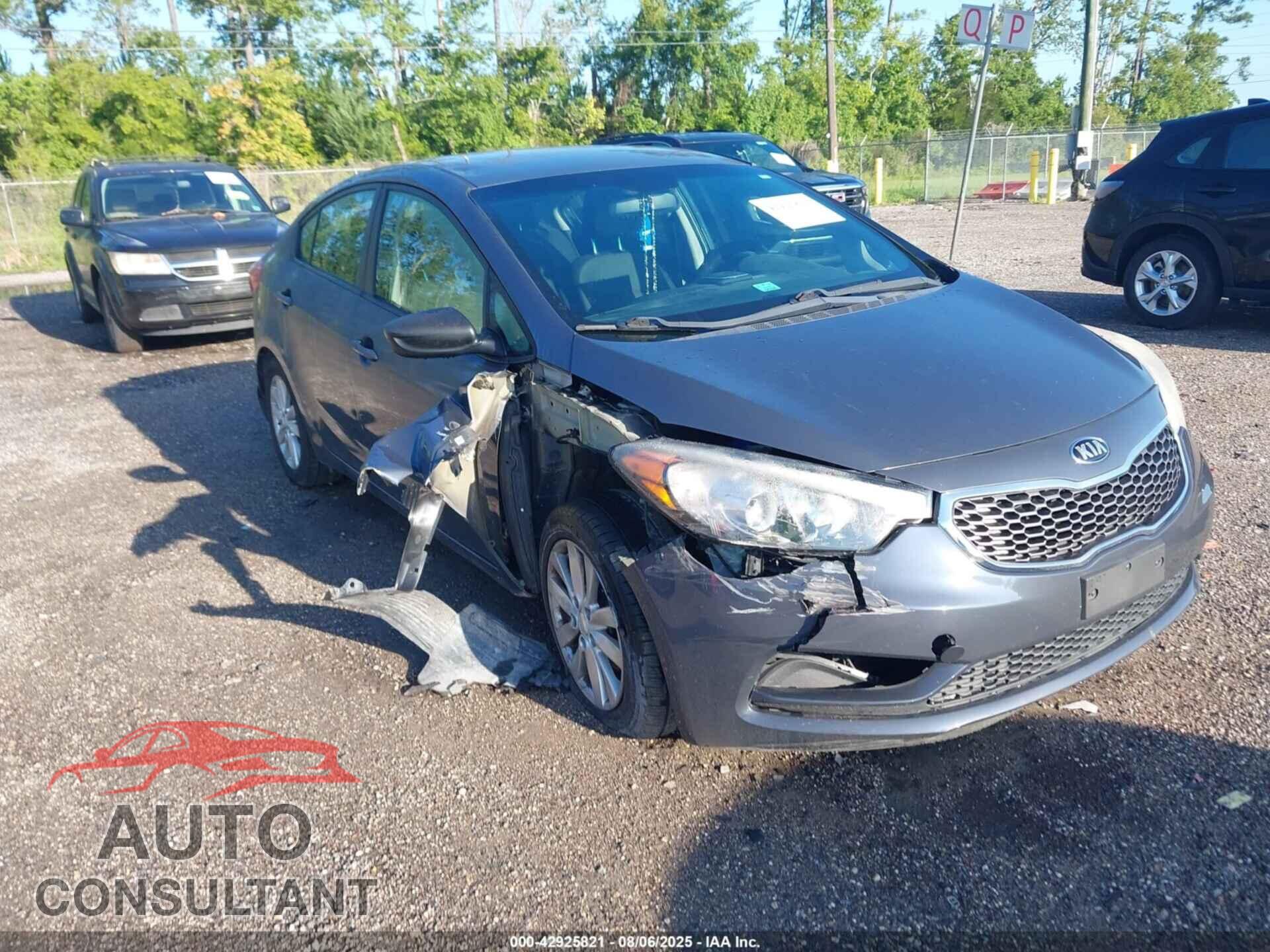 KIA FORTE 2014 - KNAFX4A60E5225767