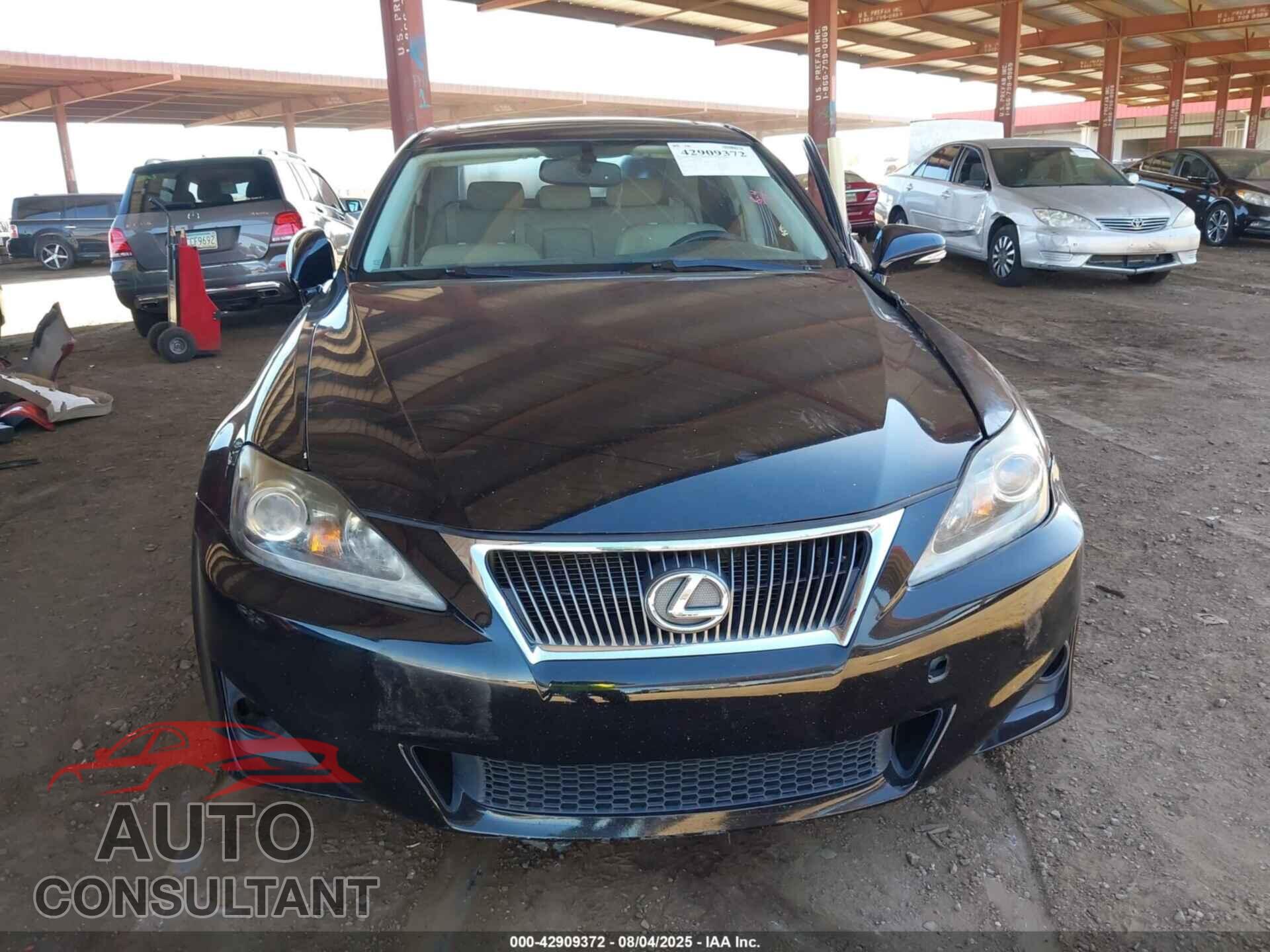 LEXUS IS 250 2011 - JTHBF5C28B5153862