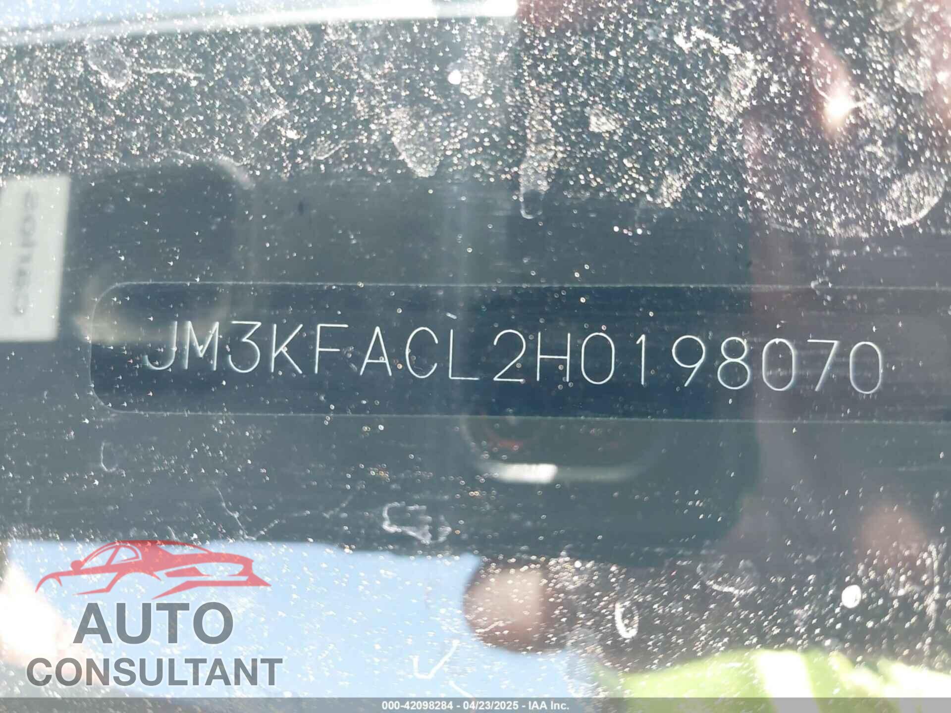 MAZDA CX-5 2017 - JM3KFACL2H0198070