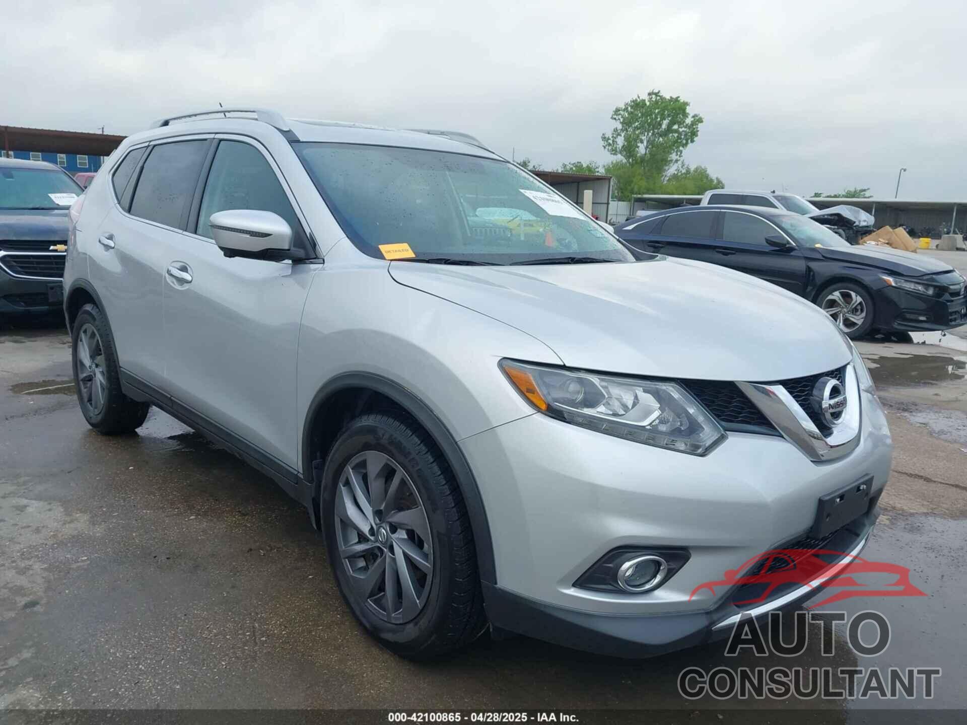 NISSAN ROGUE 2016 - 5N1AT2MT3GC829435