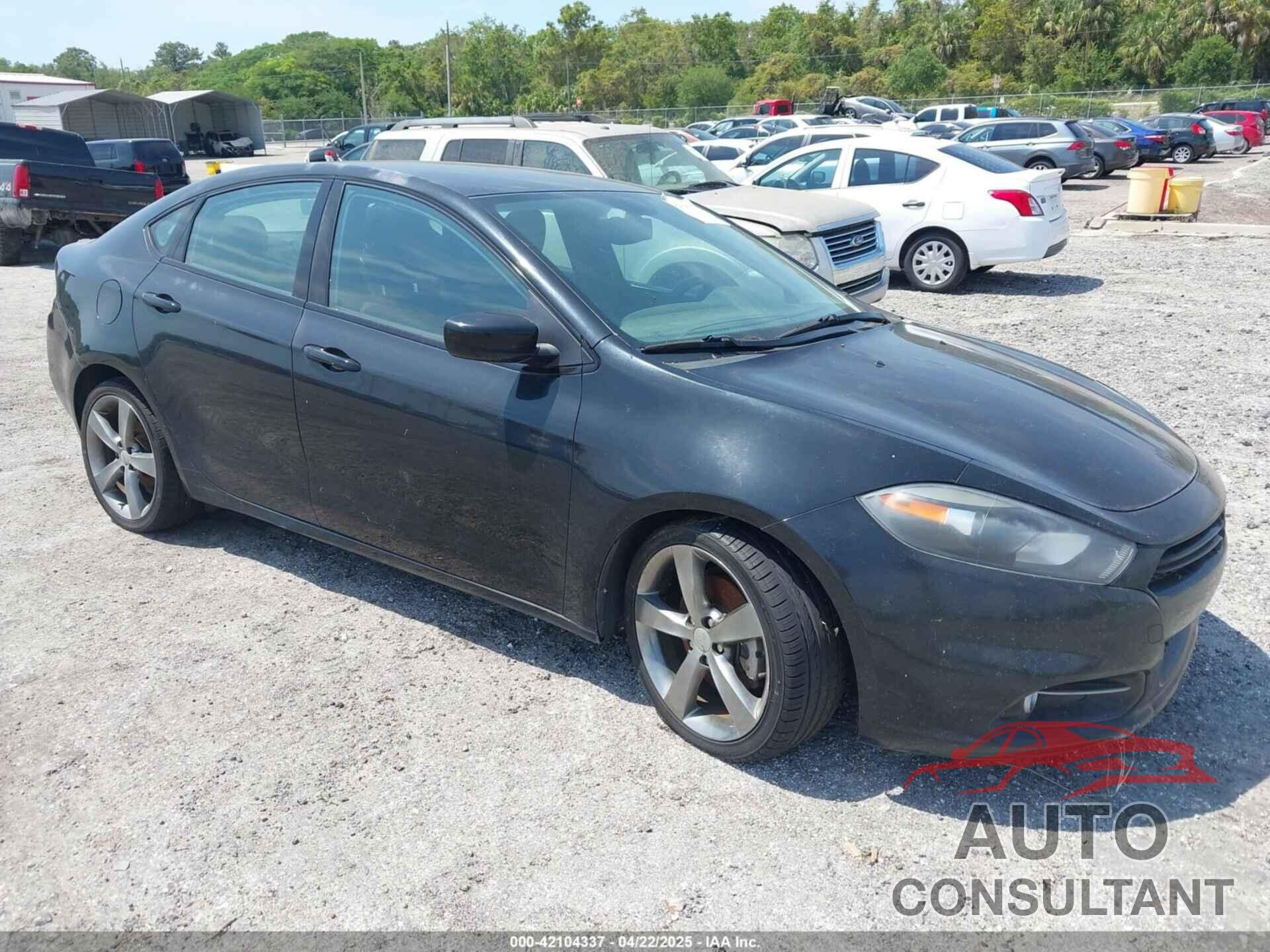 DODGE DART 2013 - 1C3CDFBA7DD320543