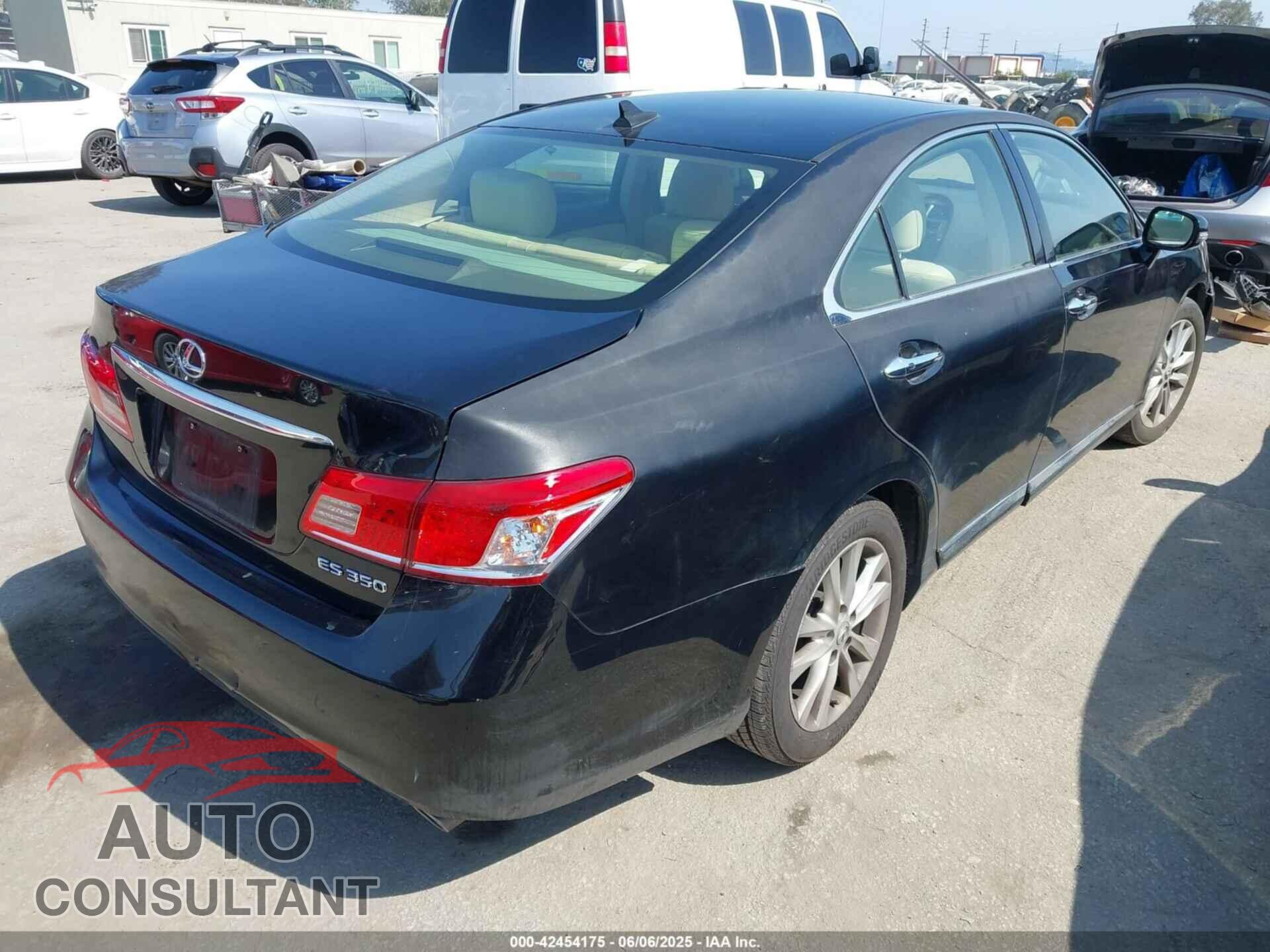 LEXUS ES 350 2012 - JTHBK1EG2C2510789