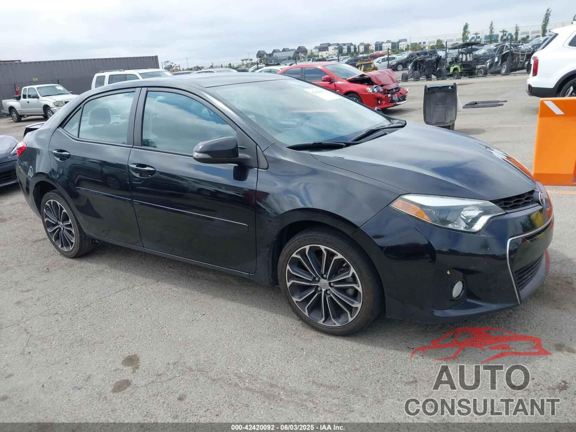 TOYOTA COROLLA 2015 - 2T1BURHE0FC323254