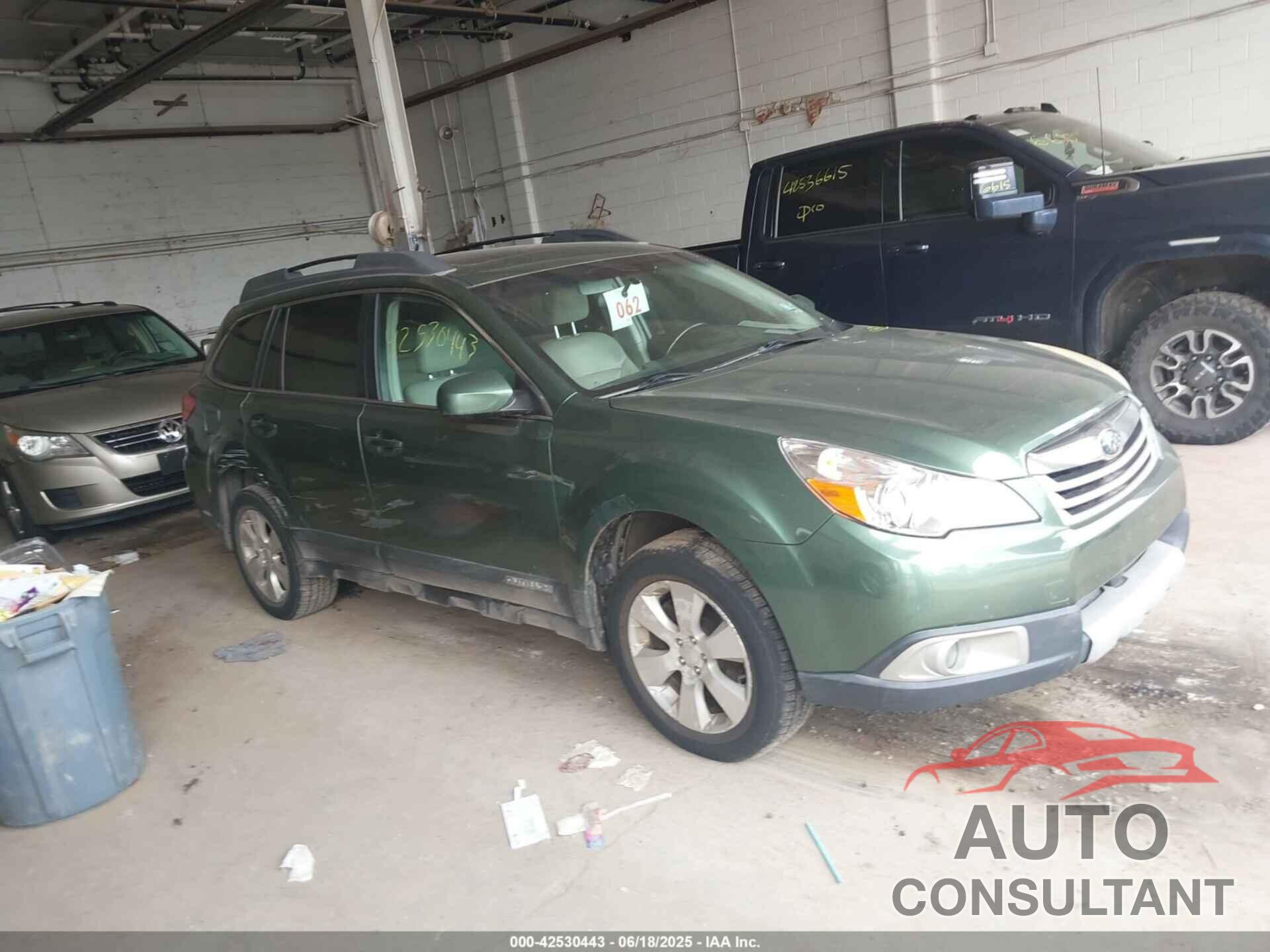 SUBARU OUTBACK 2010 - 4S4BRDKCXA2365364