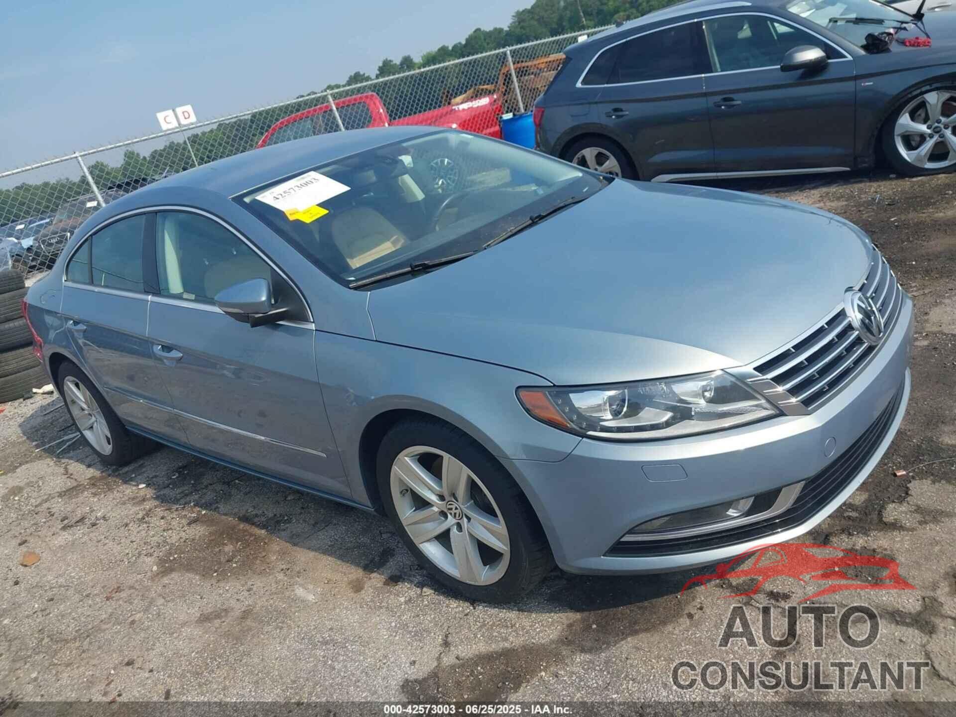 VOLKSWAGEN CC 2013 - WVWBP7AN9DE522433