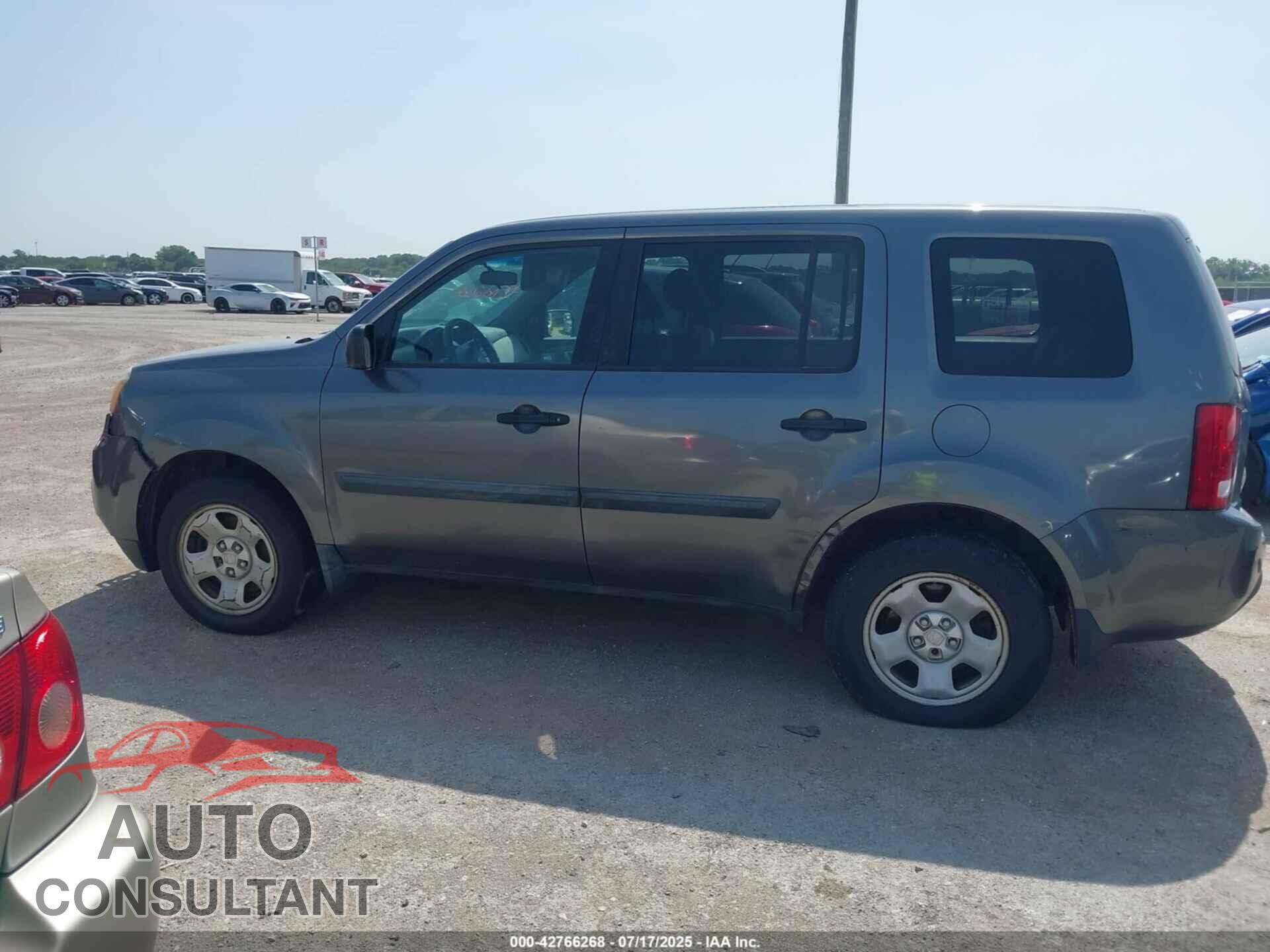 HONDA PILOT 2012 - 5FNYF4H29CB036774