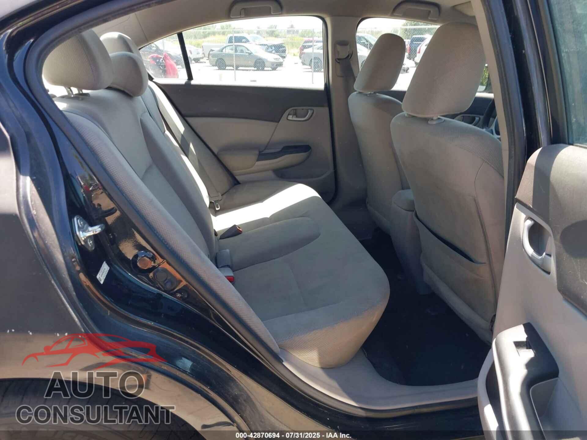 HONDA CIVIC 2012 - 19XFB2F5XCE371441